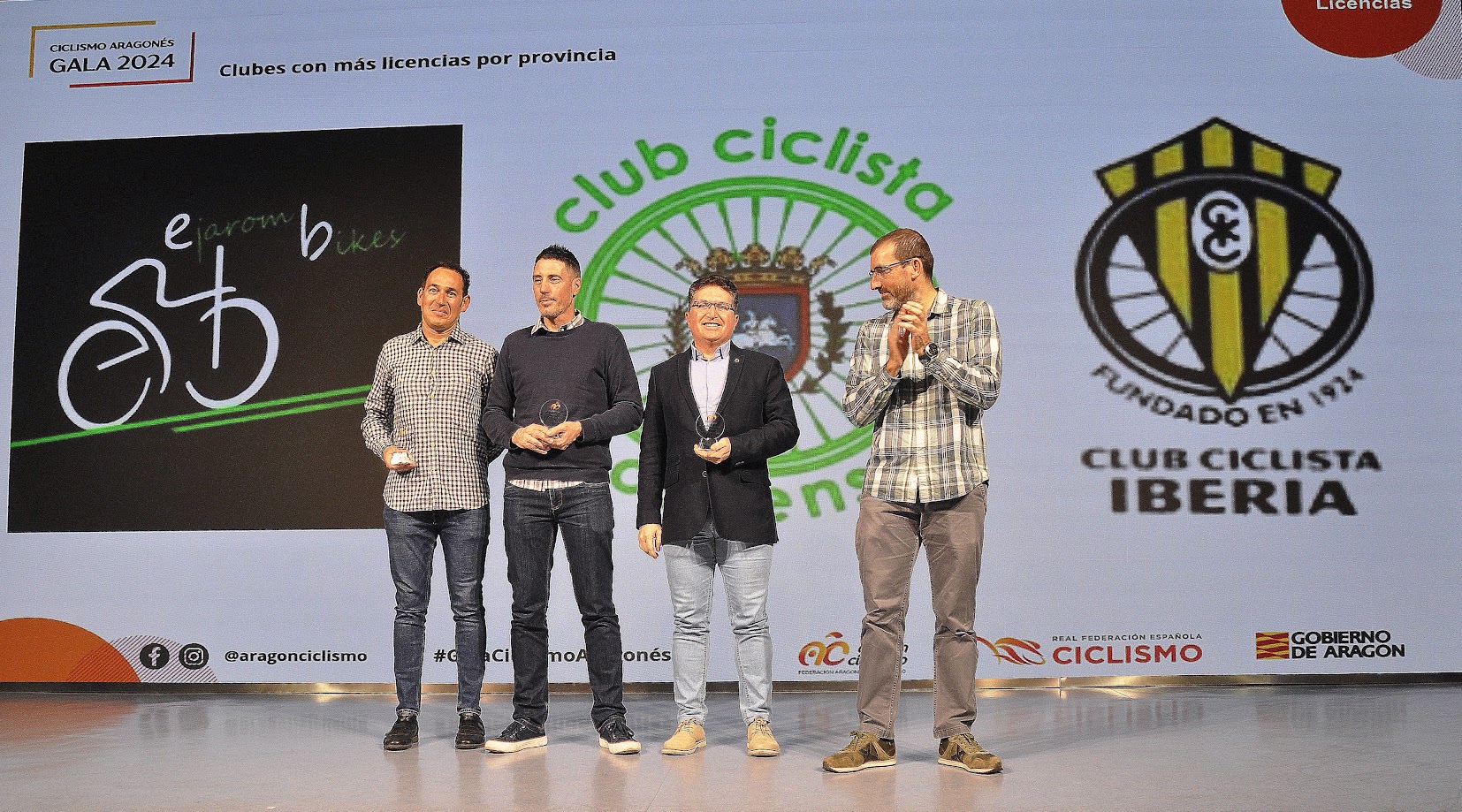 Gala del Ciclismo Aragonés 2024