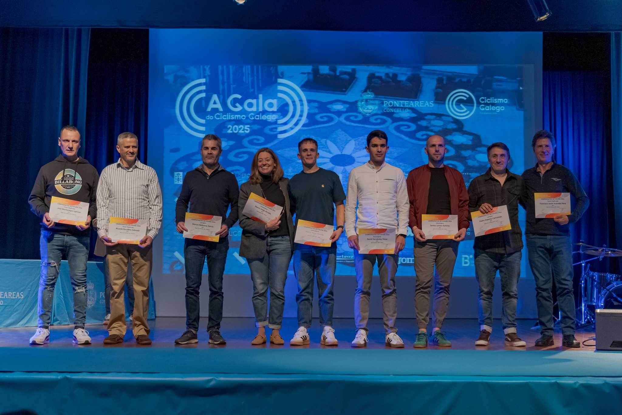 O Ciclismo Galego fixo gala en Ponteareas dun ano inesquecible