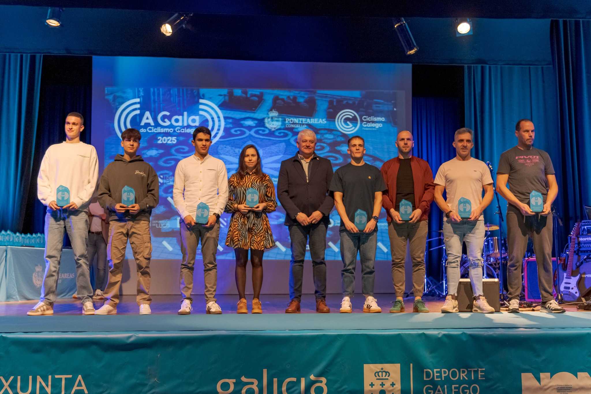 O Ciclismo Galego fixo gala en Ponteareas dun ano inesquecible