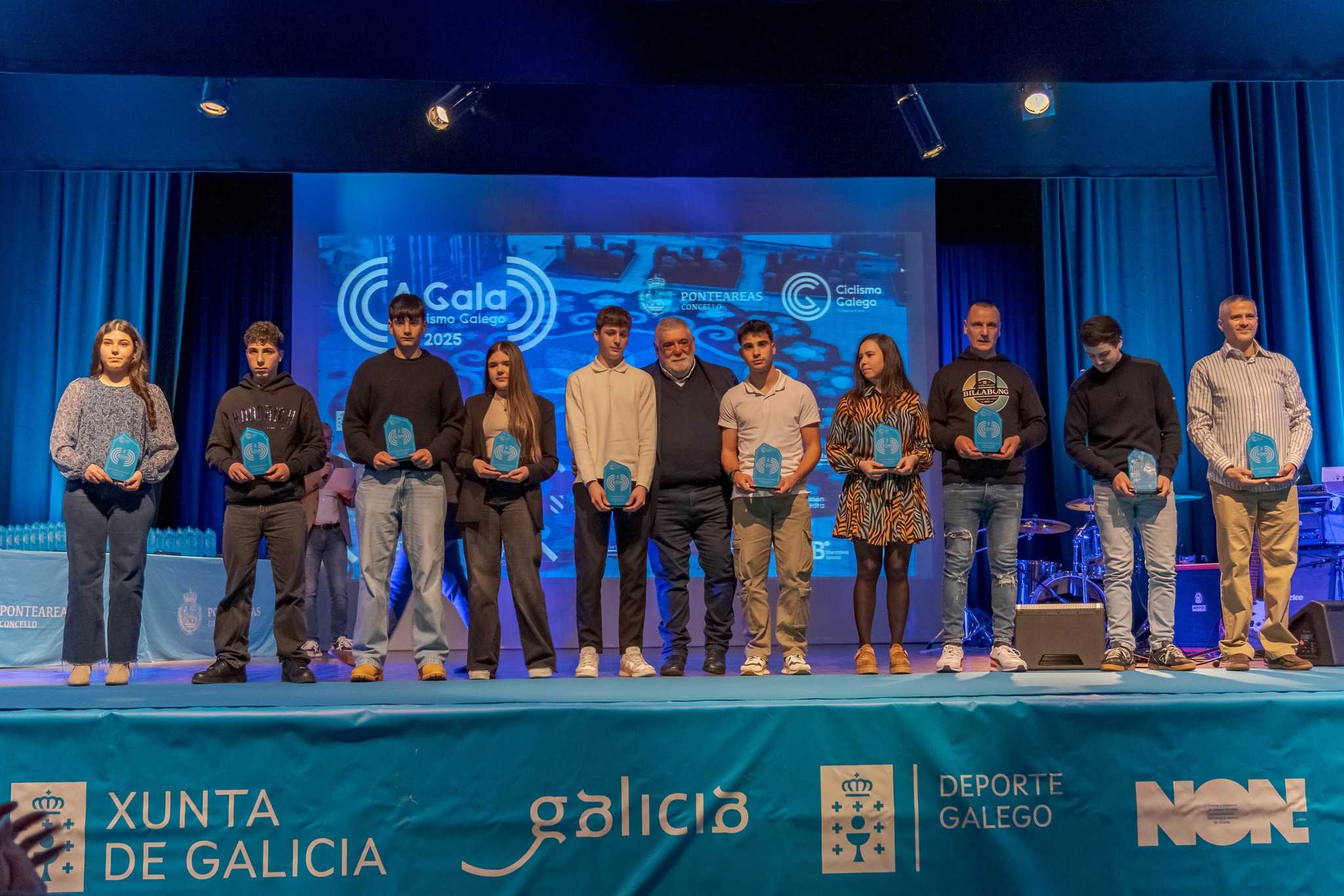 O Ciclismo Galego fixo gala en Ponteareas dun ano inesquecible