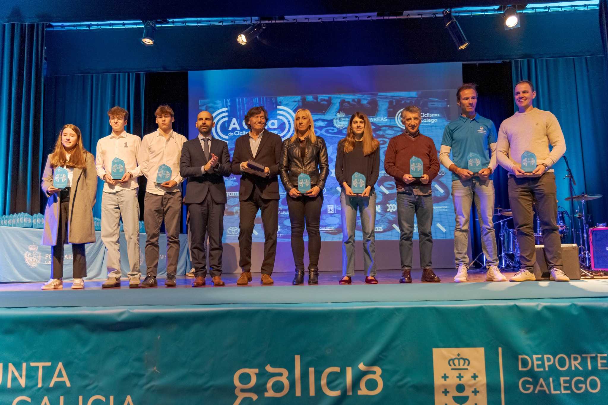 O Ciclismo Galego fixo gala en Ponteareas dun ano inesquecible