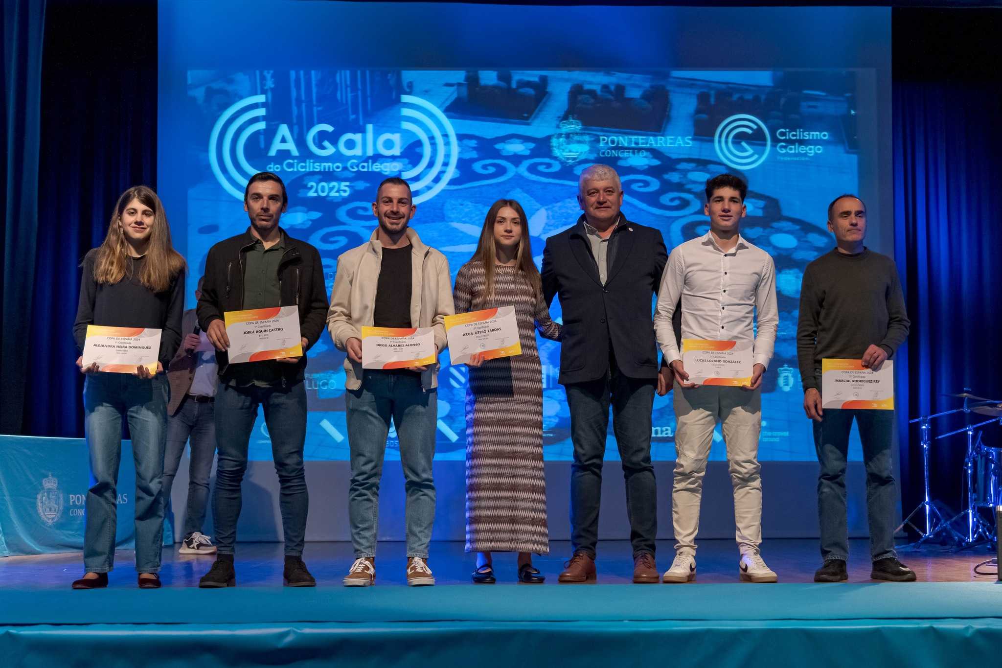 O Ciclismo Galego fixo gala en Ponteareas dun ano inesquecible