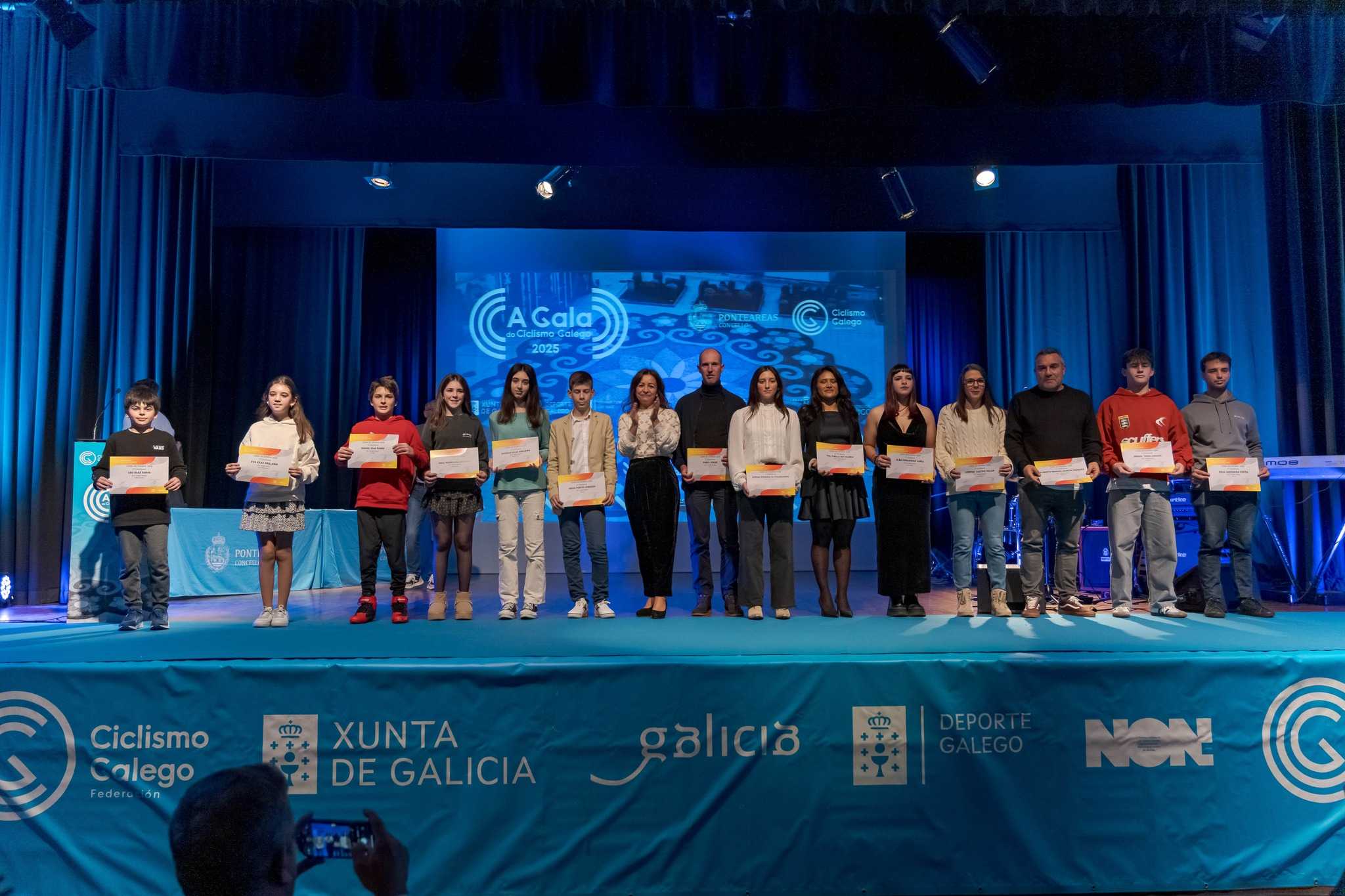 O Ciclismo Galego fixo gala en Ponteareas dun ano inesquecible