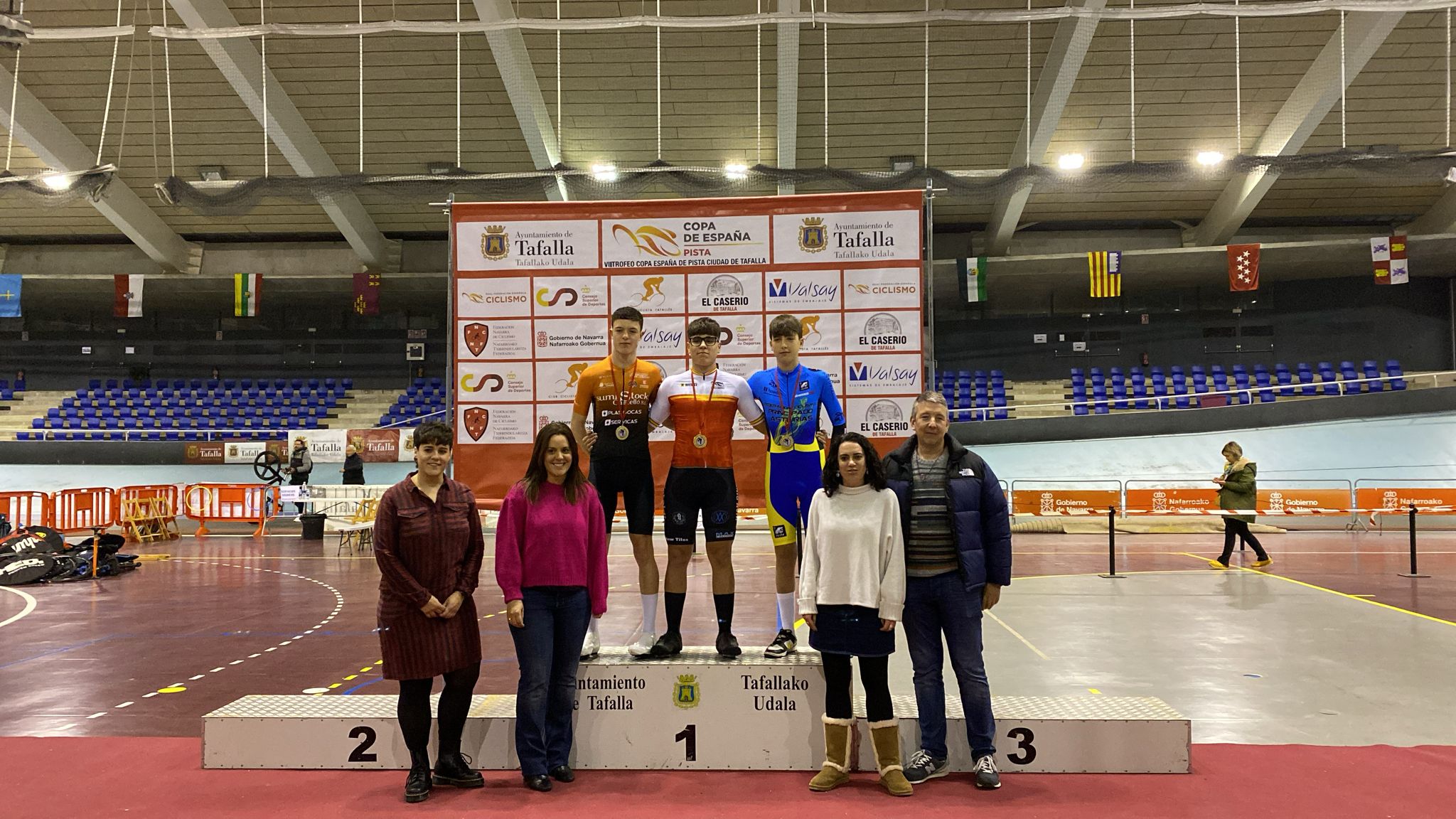 Vicent Andrés y Pepe Arqués se proclaman vencedores de la Copa España de Pista