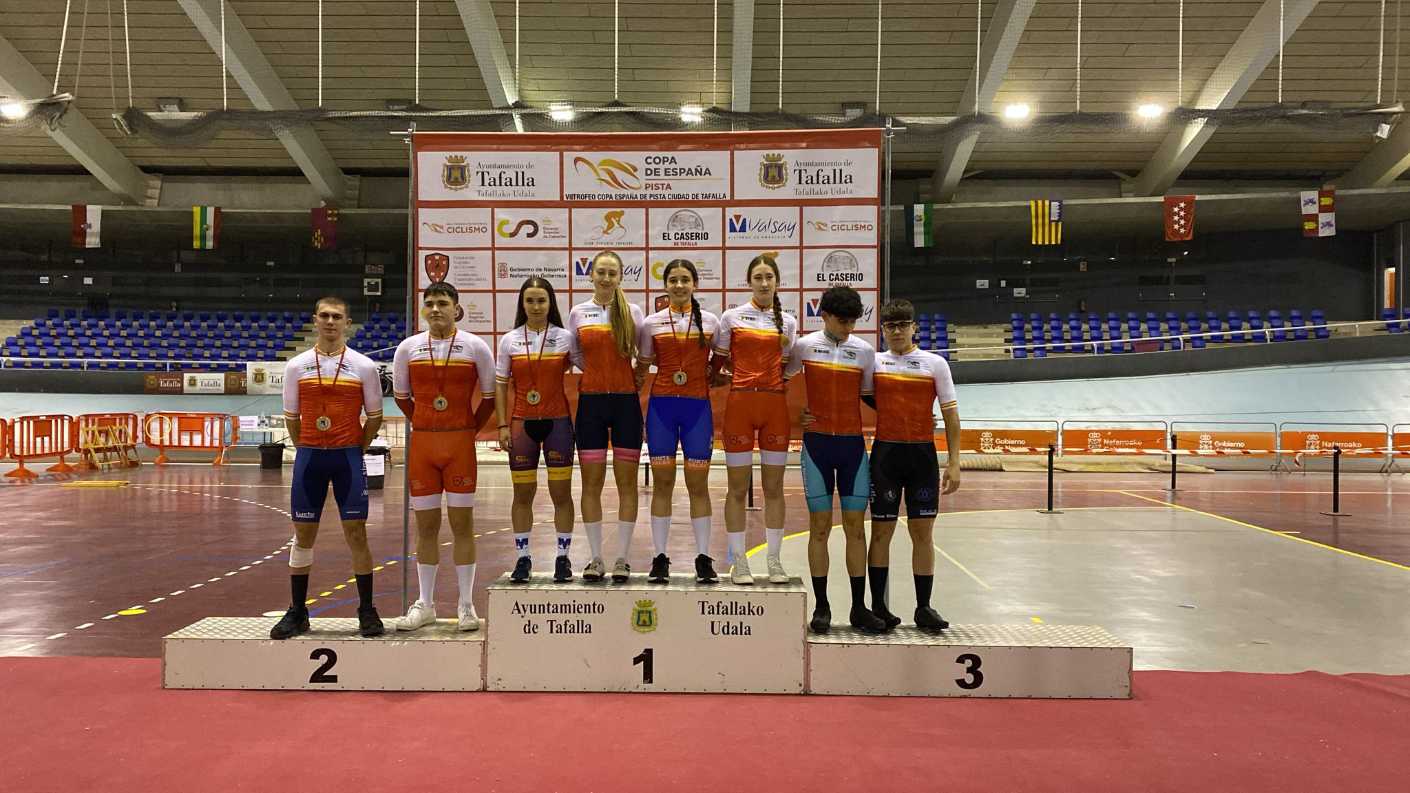 Vicent Andrés y Pepe Arqués se proclaman vencedores de la Copa España de Pista