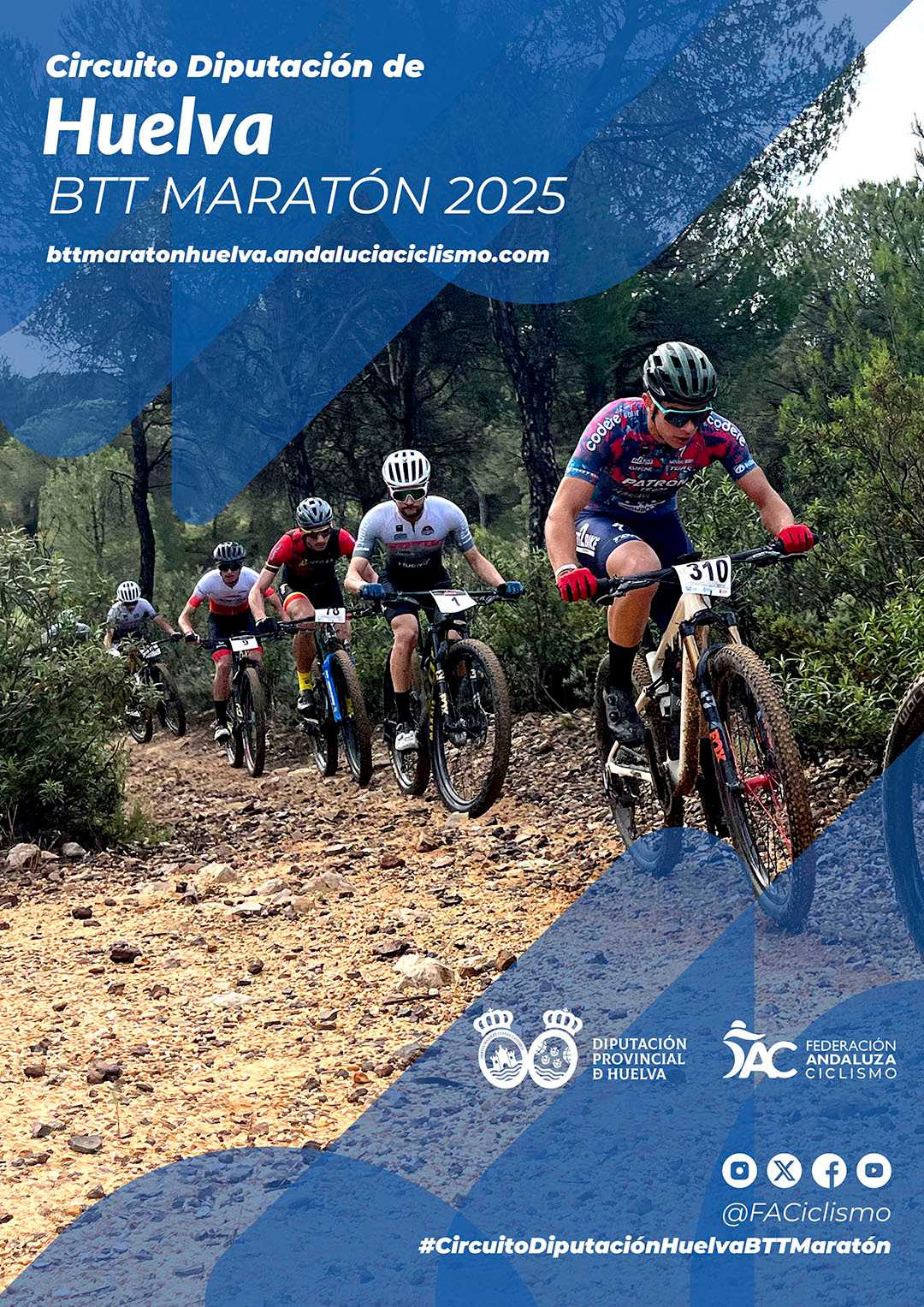 Fechas del Circuito Diputación Huelva BTT Maratón 2025