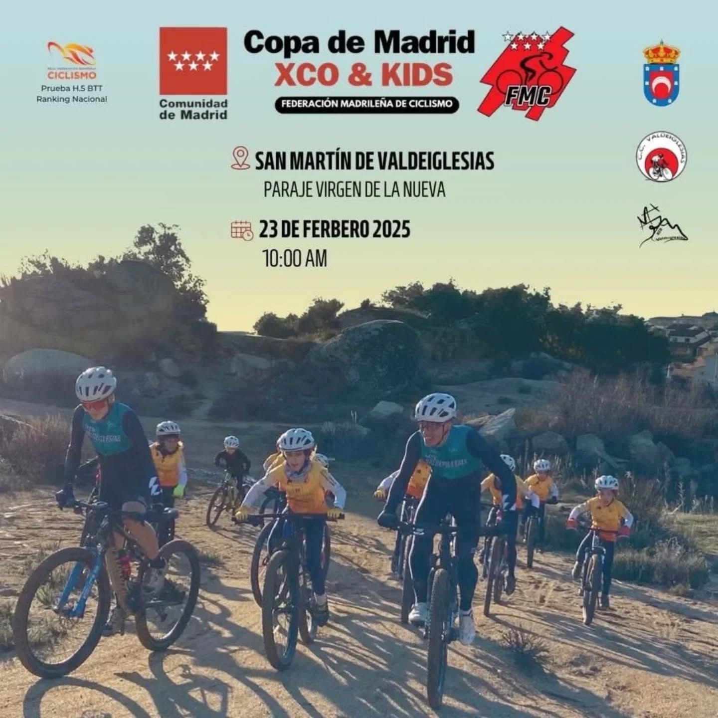 San Martín de Valdeiglesias dara inicio a la Copa de XCO & Kids