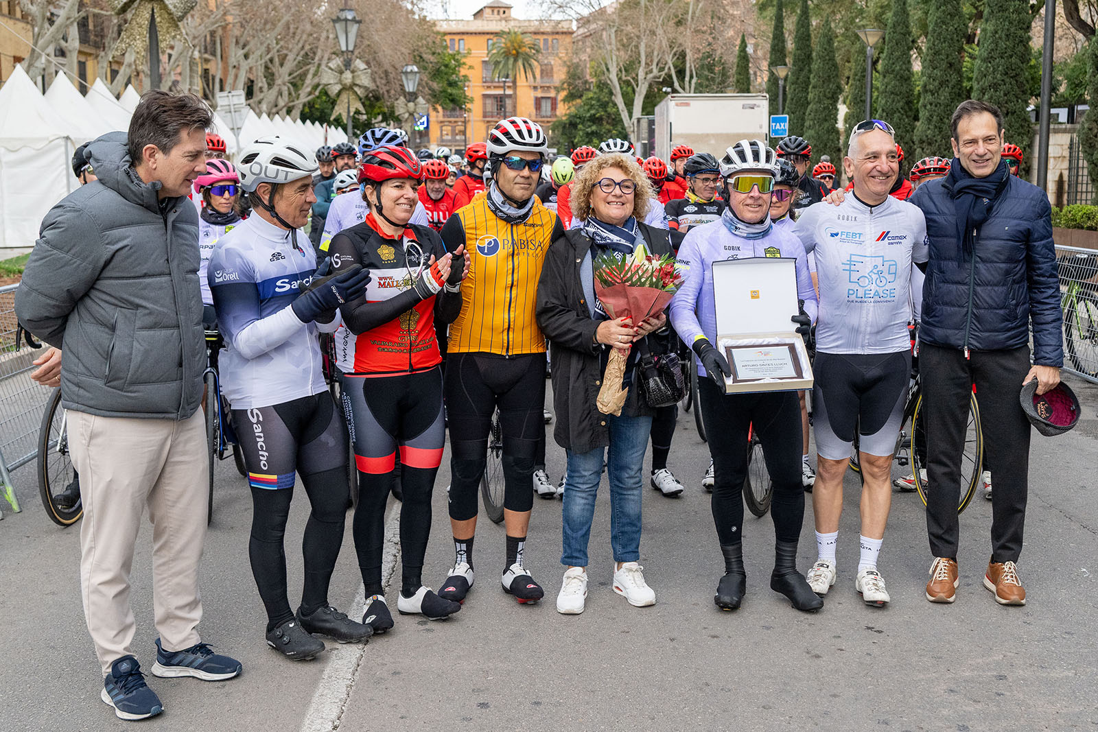 EL PELOTÓN CICLOTURISTA INAUGURA LA TEMPORADA CON LA MARXA DEL DIA DE LES ILLES BALEARS