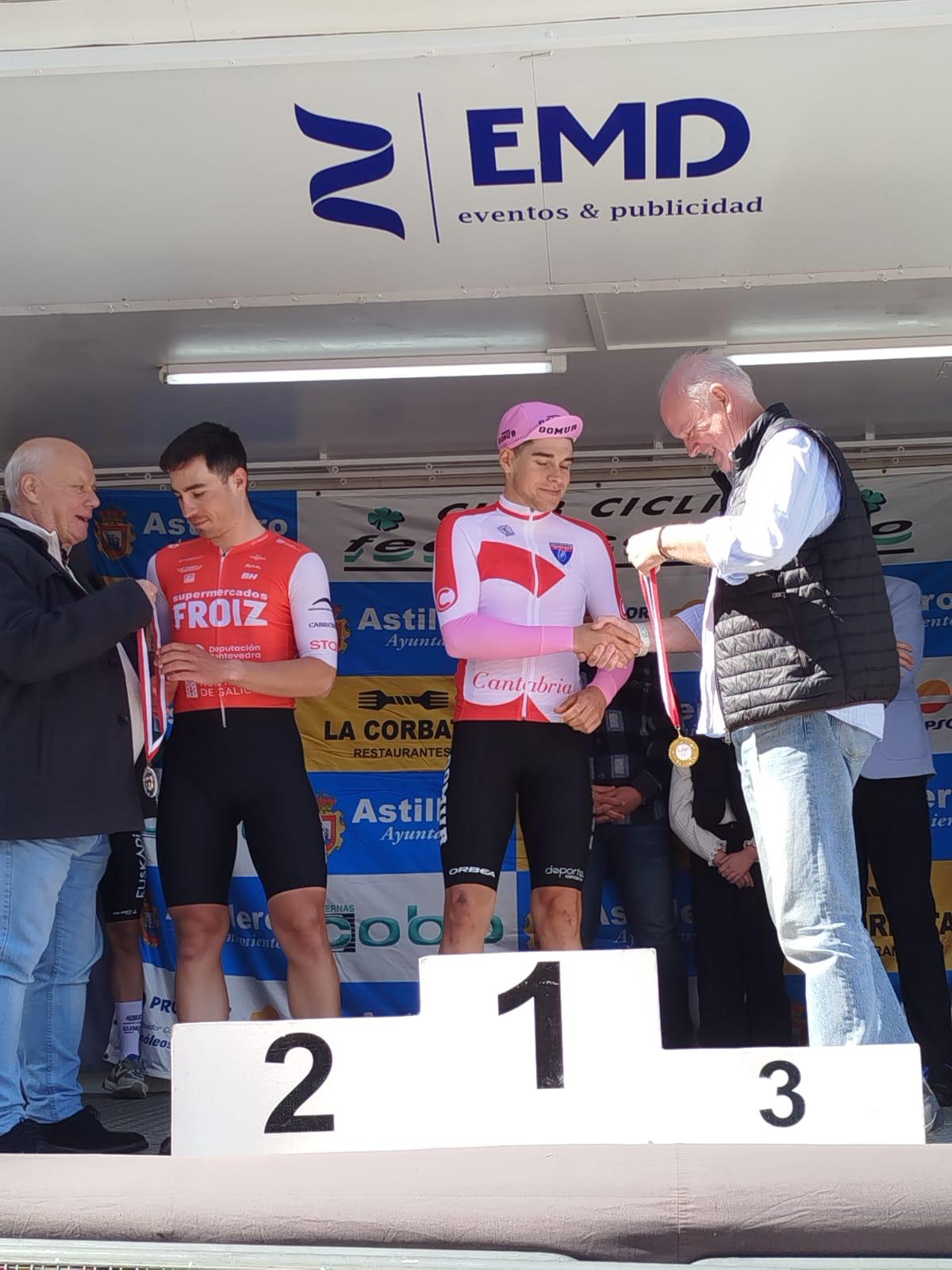 Sergio Gutiérrez y Alain Suárez campeones de Cantabria élite-sub23 en ruta