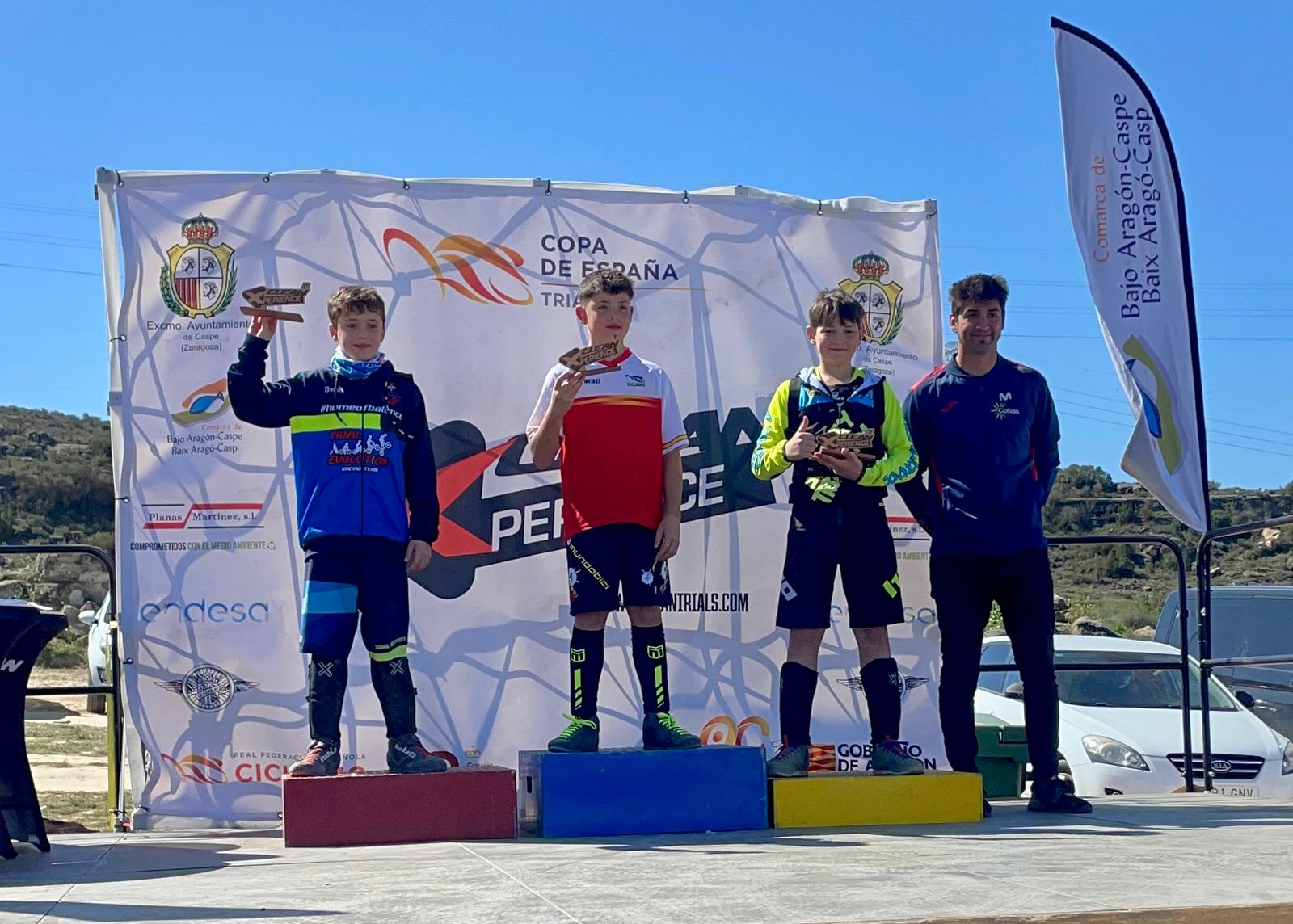Emoción y grandes actuaciones en la Copa de España de Trial en Caspe