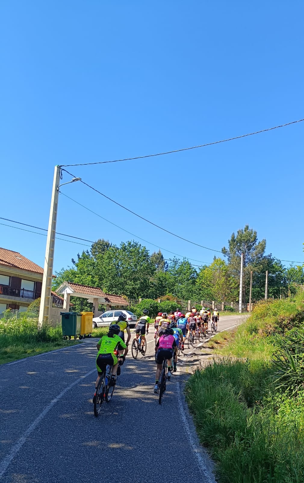 As promesas do ciclismo feminino tecnificáronse en Ponteareas
