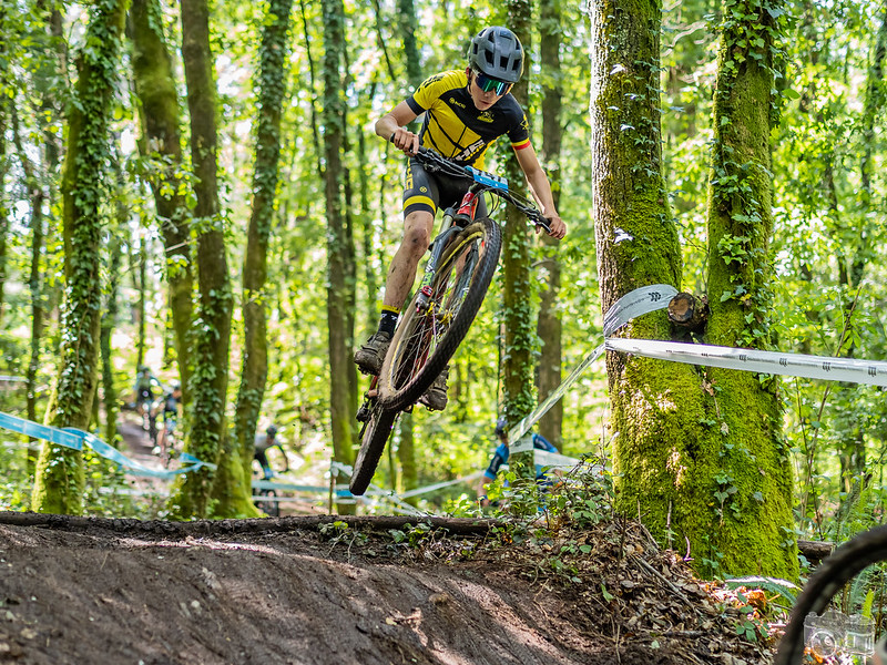 Iván Feijoo asina no novo circuíto de Ponteareas a súa terceira consecutiva na Copa de XCO