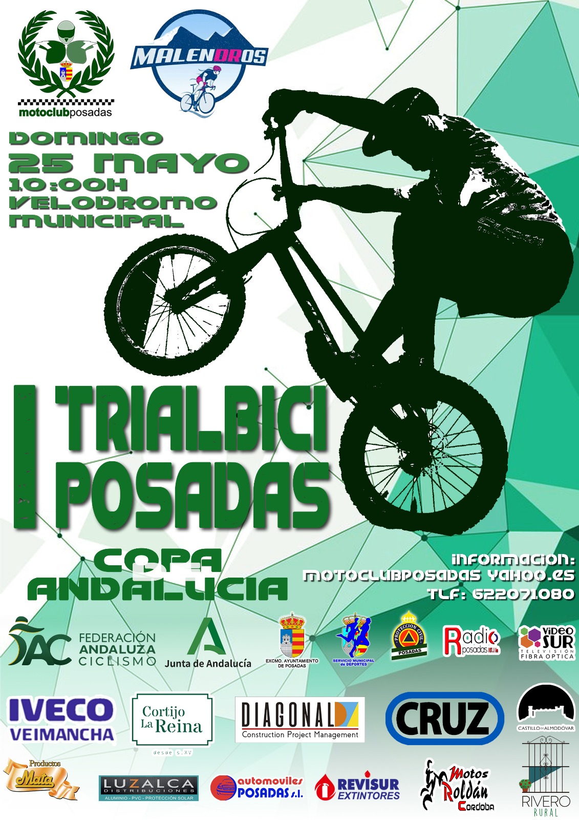 Posadas dará continuidad a la Copa Andalucía Trialbici 2025