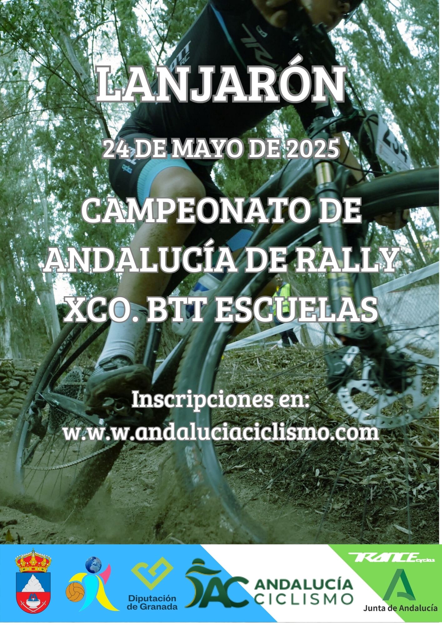 Lanjarón se prepara para acoger el Campeonato Andalucía BTT de Escuelas