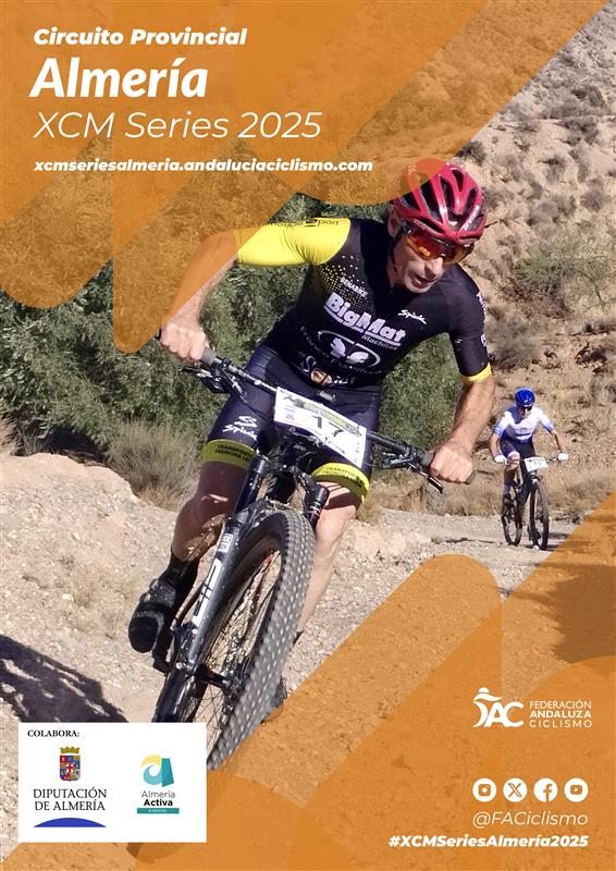 Las XCM Series Almería 2025 llegarán a Lucainena de las Torres
