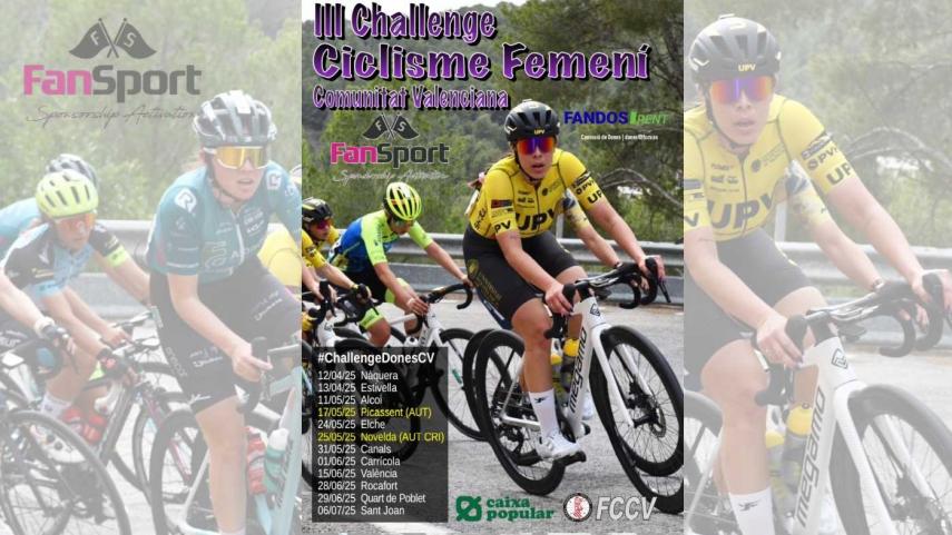Cambios-en-el-calendario-de-la-III-Challenge-Fan-Sport-de-Ciclismo-Femenino-de-la-Comunitat-Valenciana