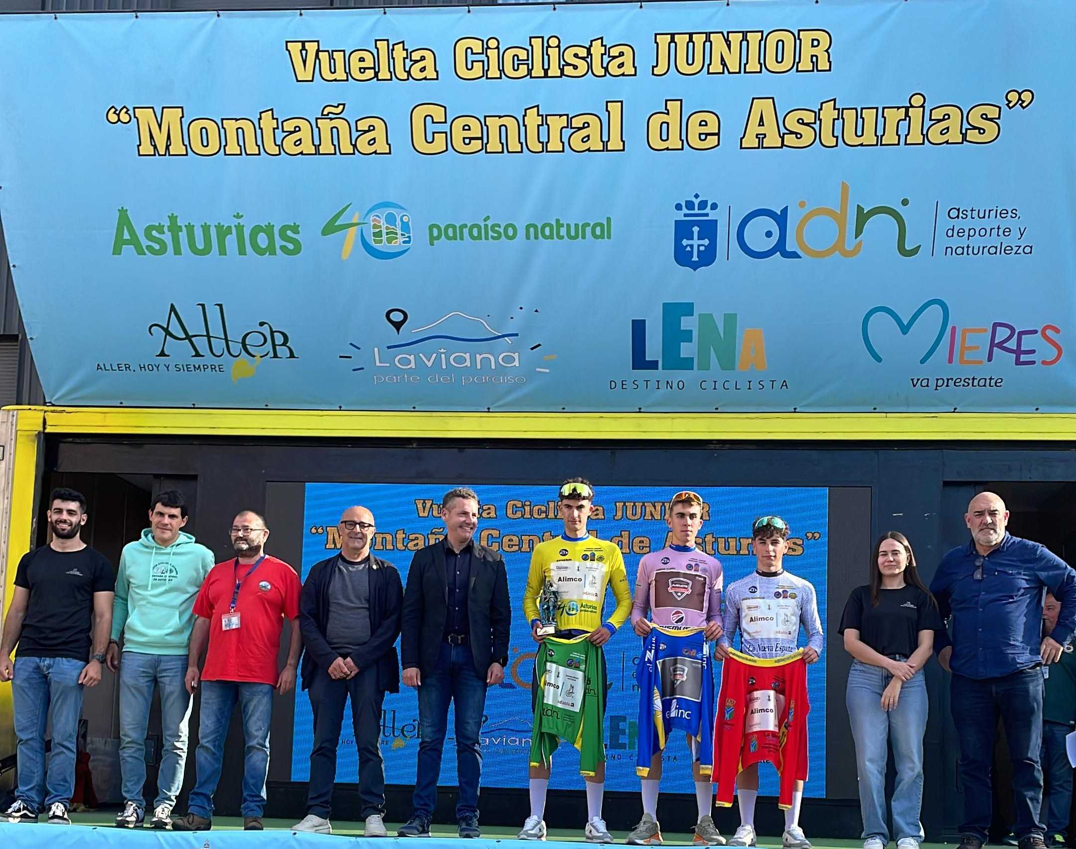 Ibai Villate se impone en la Vuelta a la Montaña Central de Asturias Junior