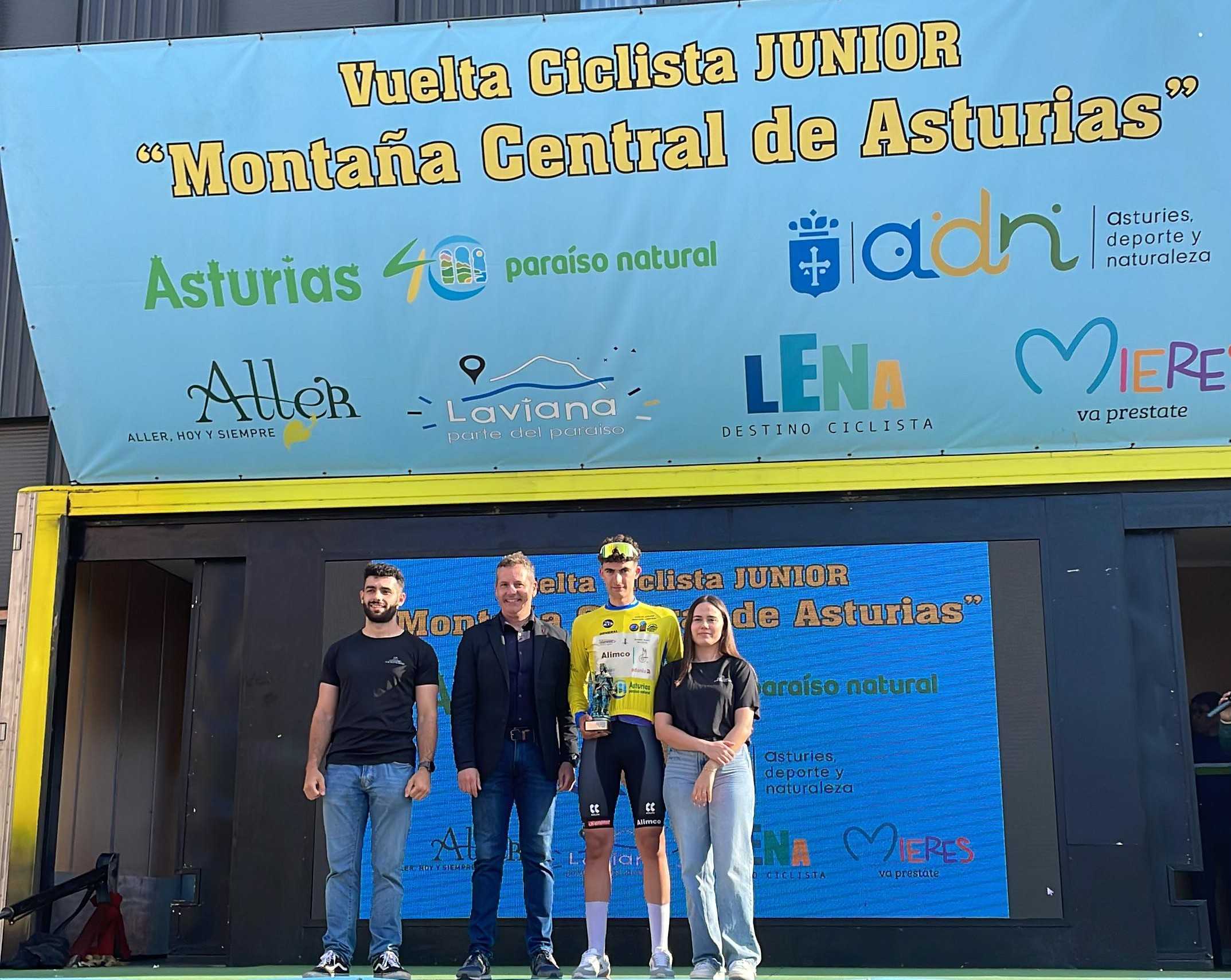 Ibai Villate se impone en la Vuelta a la Montaña Central de Asturias Junior