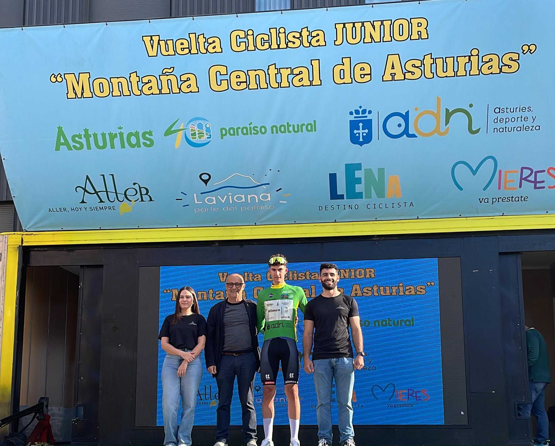 Ibai Villate se impone en la Vuelta a la Montaña Central de Asturias Junior