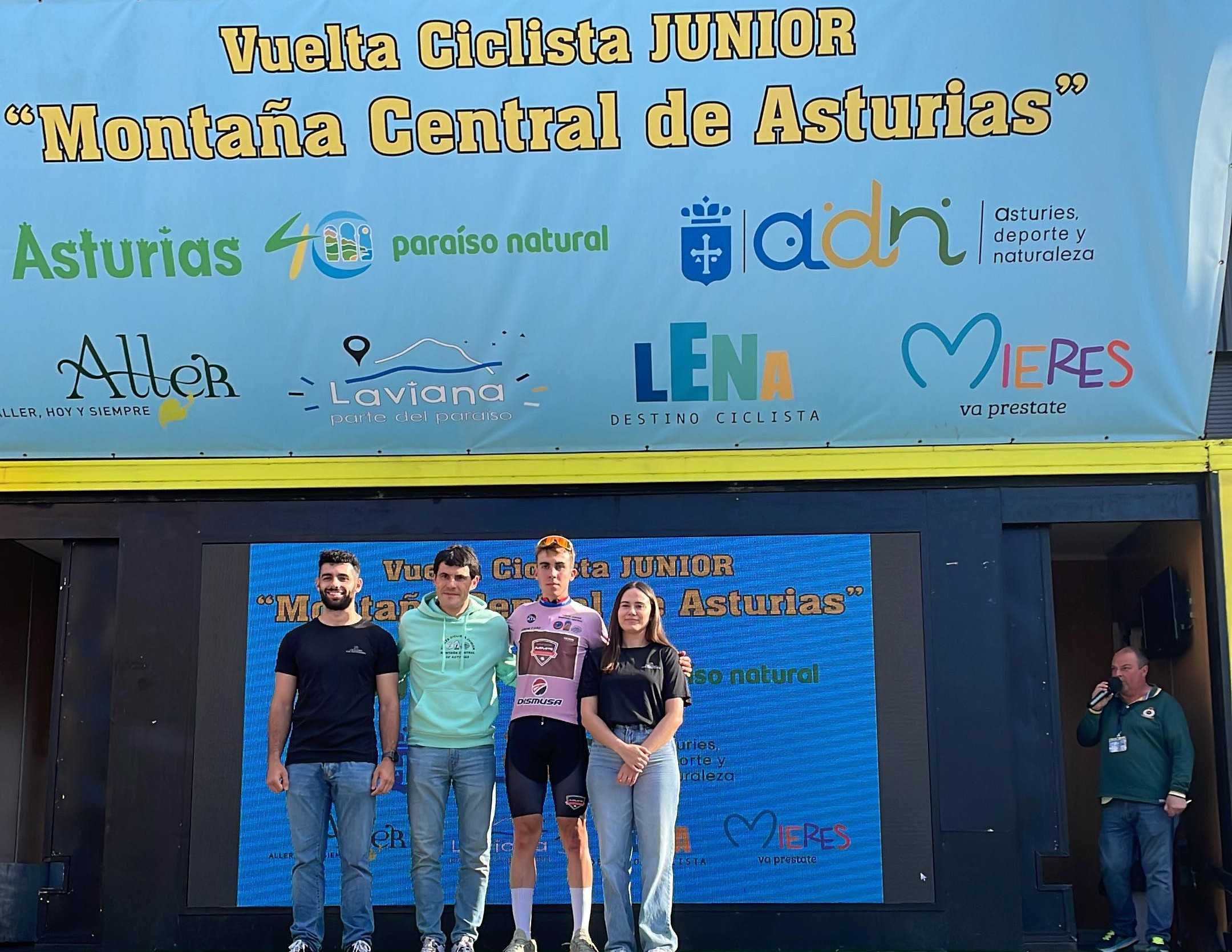 Ibai Villate se impone en la Vuelta a la Montaña Central de Asturias Junior
