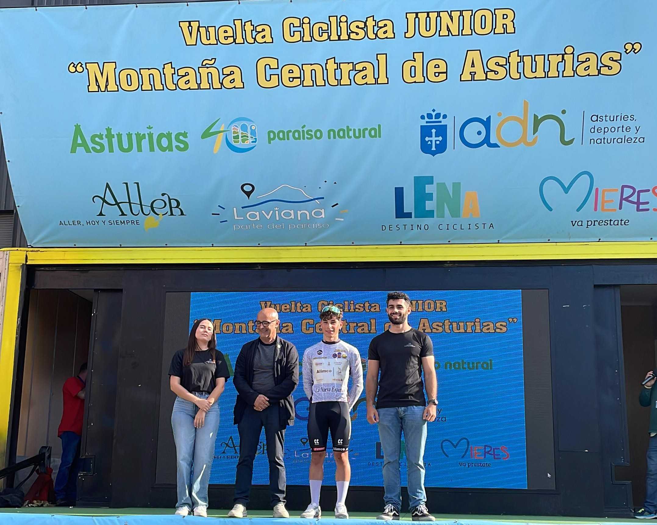 Ibai Villate se impone en la Vuelta a la Montaña Central de Asturias Junior