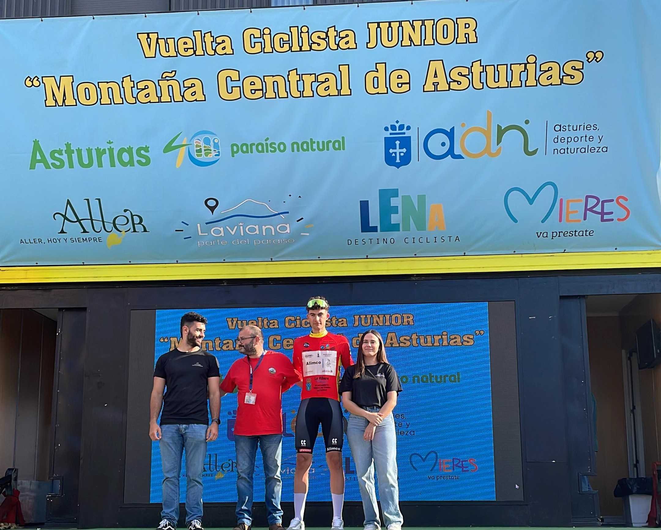 Ibai Villate se impone en la Vuelta a la Montaña Central de Asturias Junior