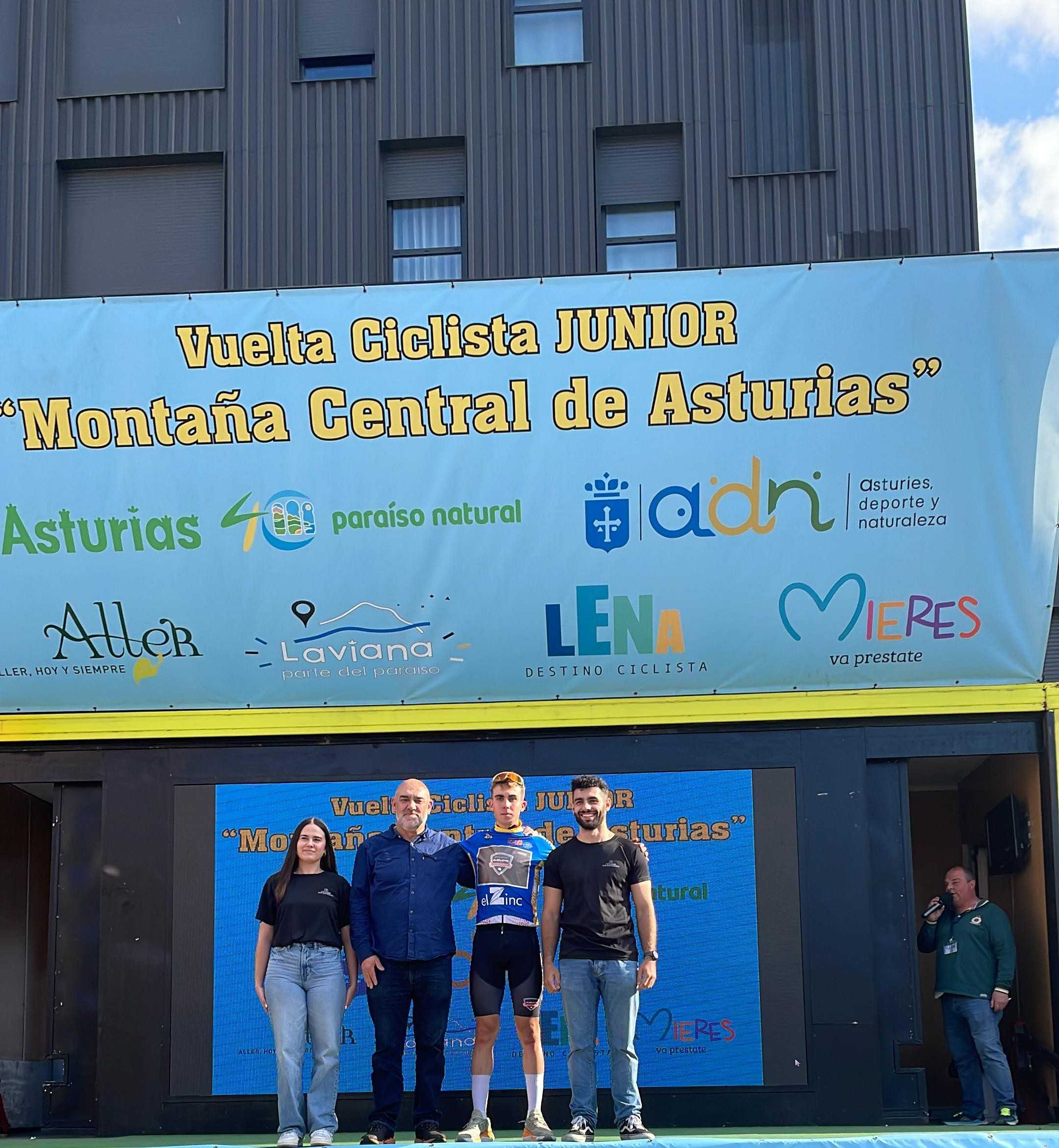 Ibai Villate se impone en la Vuelta a la Montaña Central de Asturias Junior