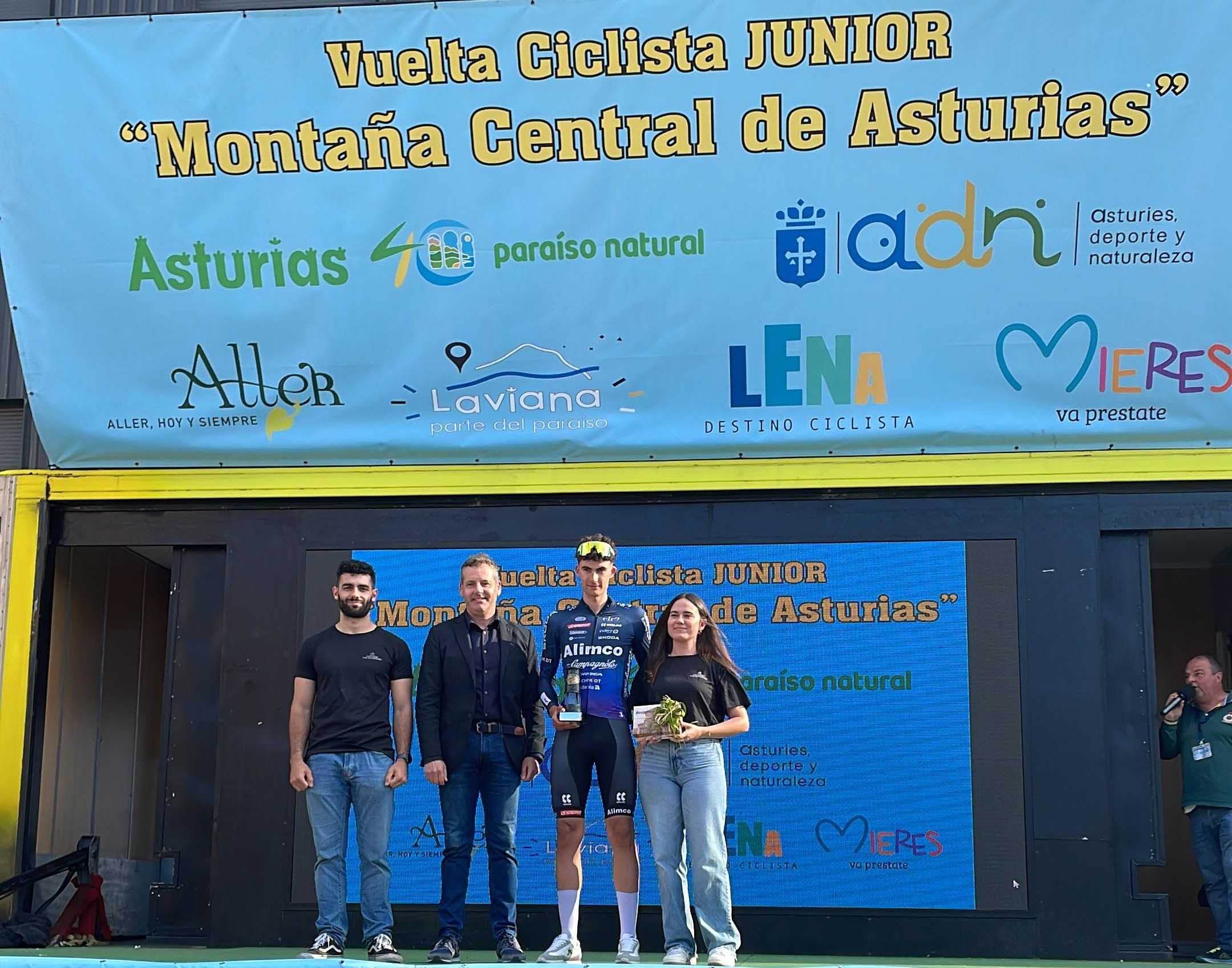 Ibai Villate se impone en la Vuelta a la Montaña Central de Asturias Junior