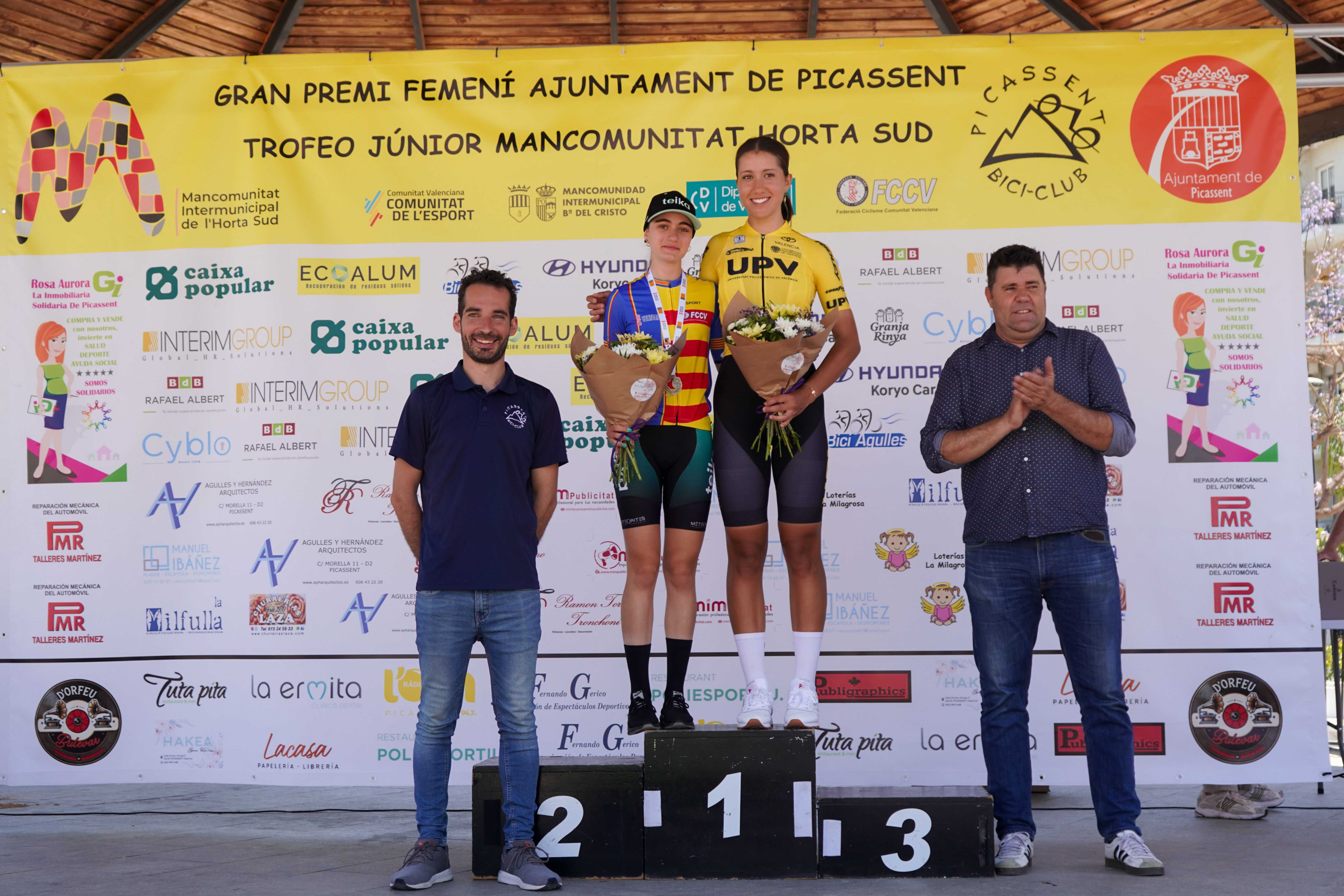 Éxito rotundo en el VII Gran Premi Femení Ajuntament de Picassent, sede del Campeonato Autonómico de Ruta Féminas
