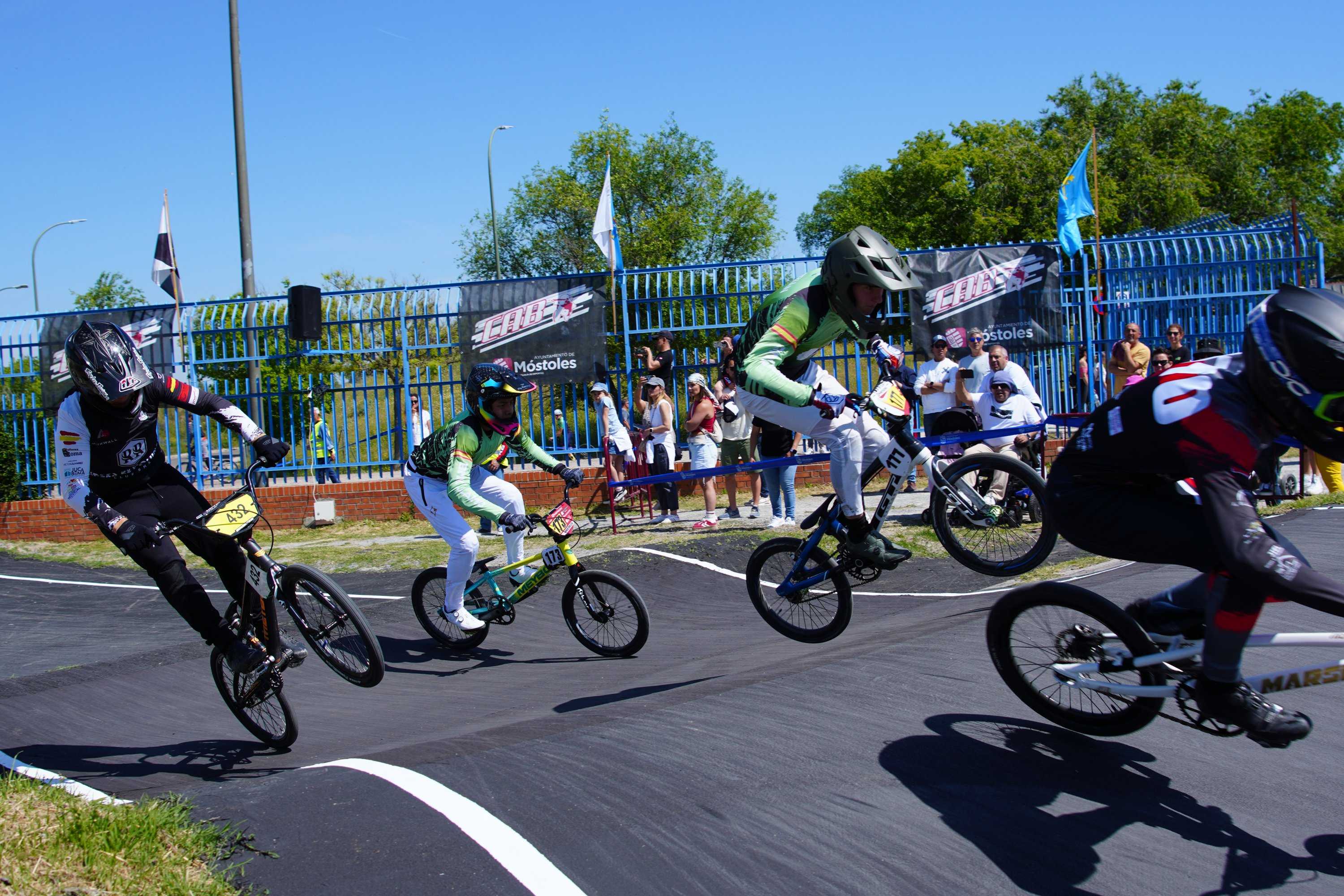 ÉXITO ROTUNDO EN LA 2ª PRUEBA DE LA COPA DE MADRID DE BMX CELEBRADA EN MÓSTOLES CON MÁS DE 150 CORREDORES