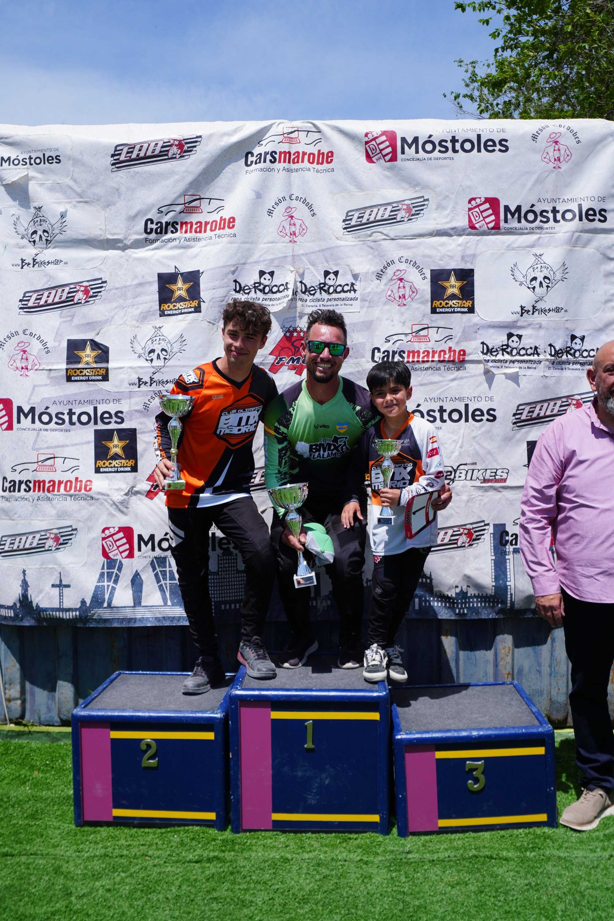 ÉXITO ROTUNDO EN LA 2ª PRUEBA DE LA COPA DE MADRID DE BMX CELEBRADA EN MÓSTOLES CON MÁS DE 150 CORREDORES