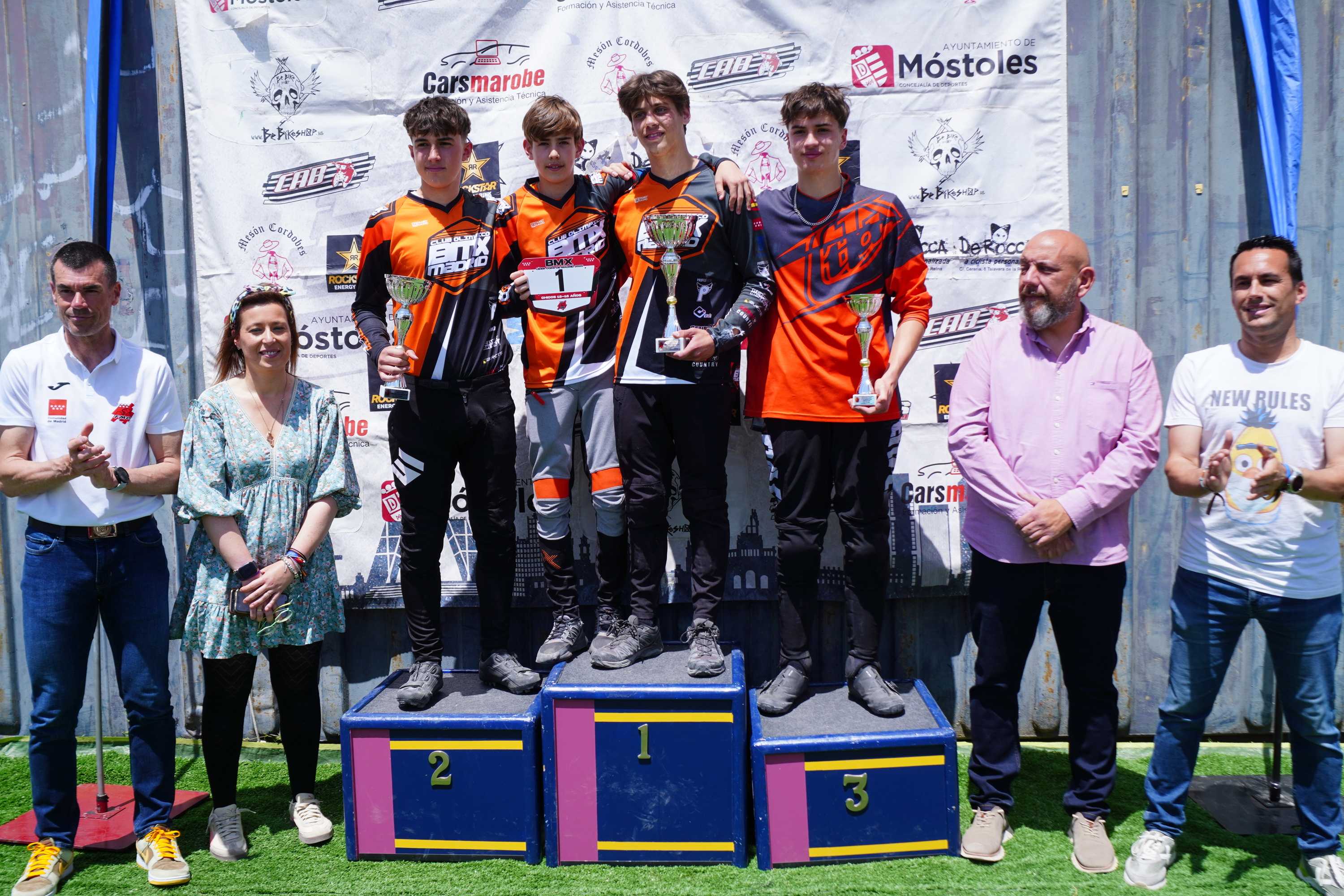 ÉXITO ROTUNDO EN LA 2ª PRUEBA DE LA COPA DE MADRID DE BMX CELEBRADA EN MÓSTOLES CON MÁS DE 150 CORREDORES