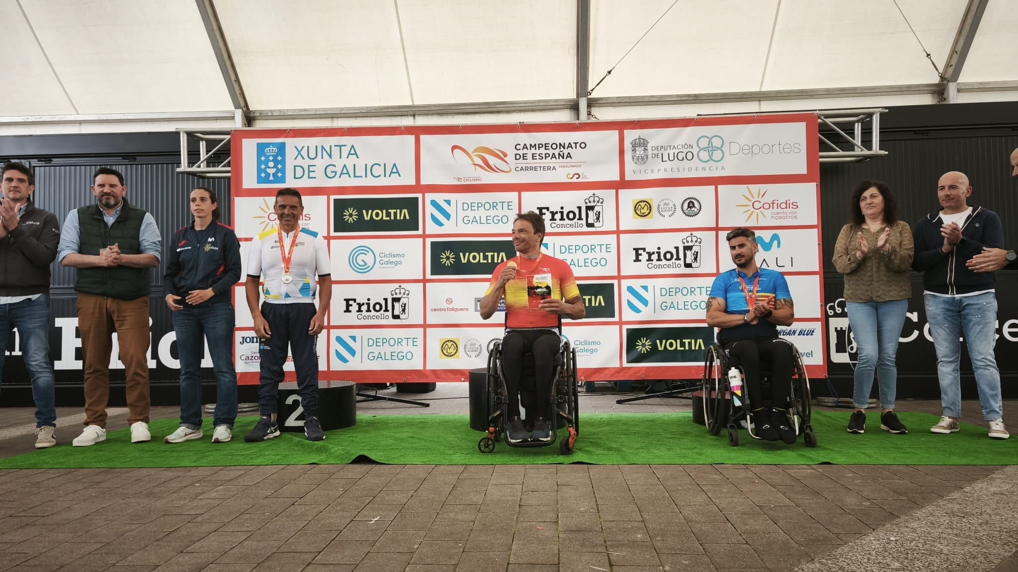 Excelentes Resultados de nuestros representantes  Canarios en los Nacionales de Paraciclismo