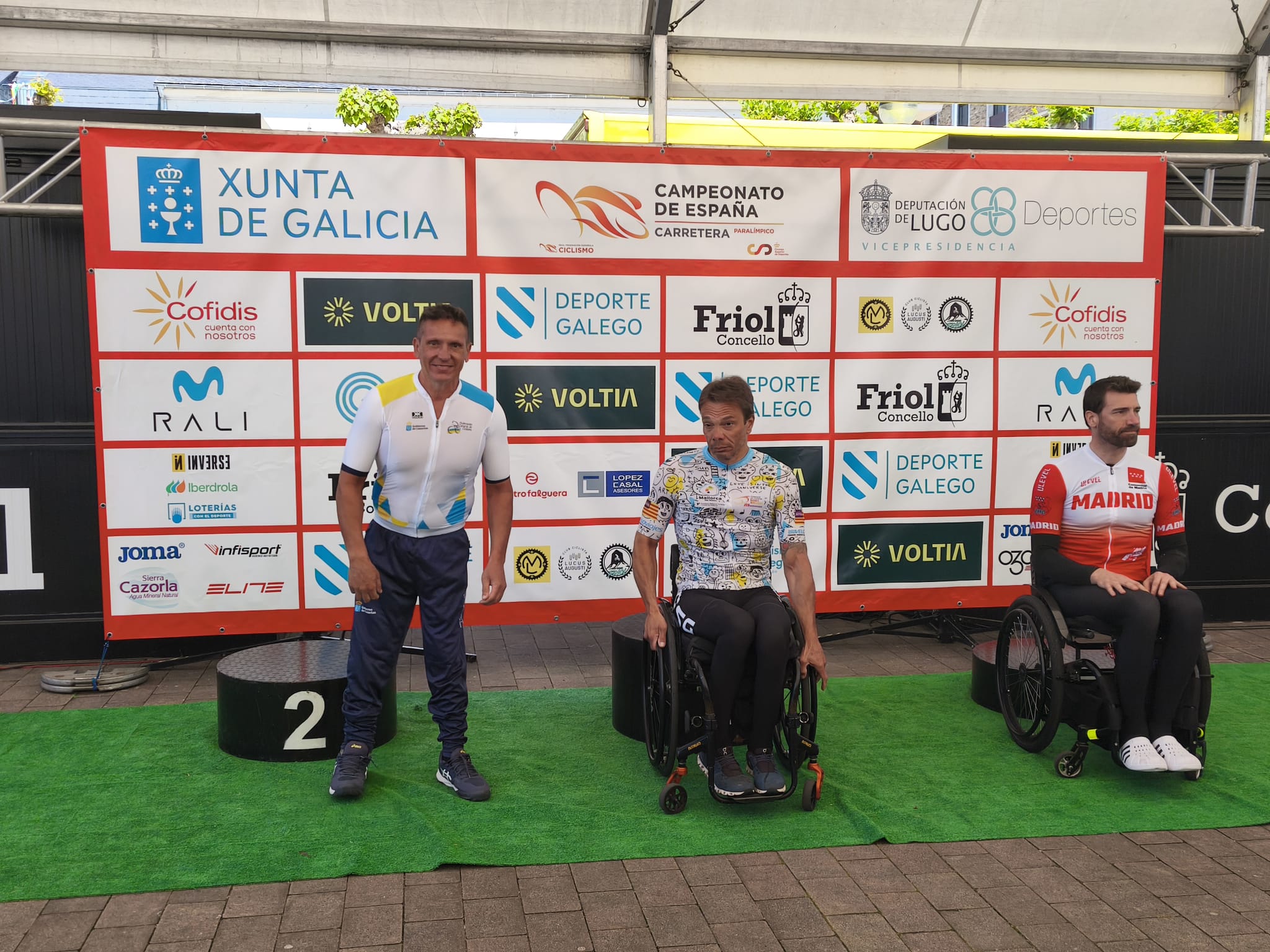Excelentes Resultados de nuestros representantes  Canarios en los Nacionales de Paraciclismo