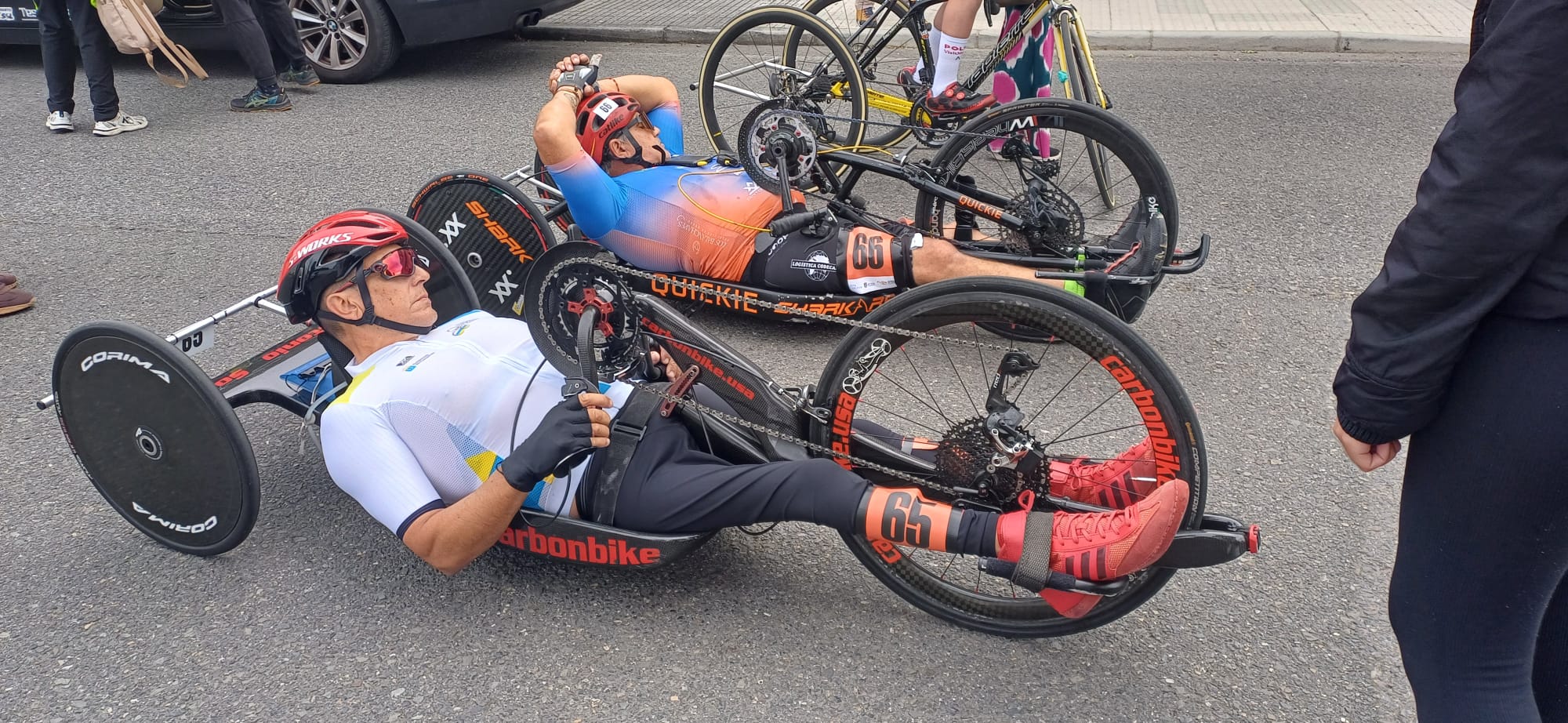 Excelentes Resultados de nuestros representantes  Canarios en los Nacionales de Paraciclismo