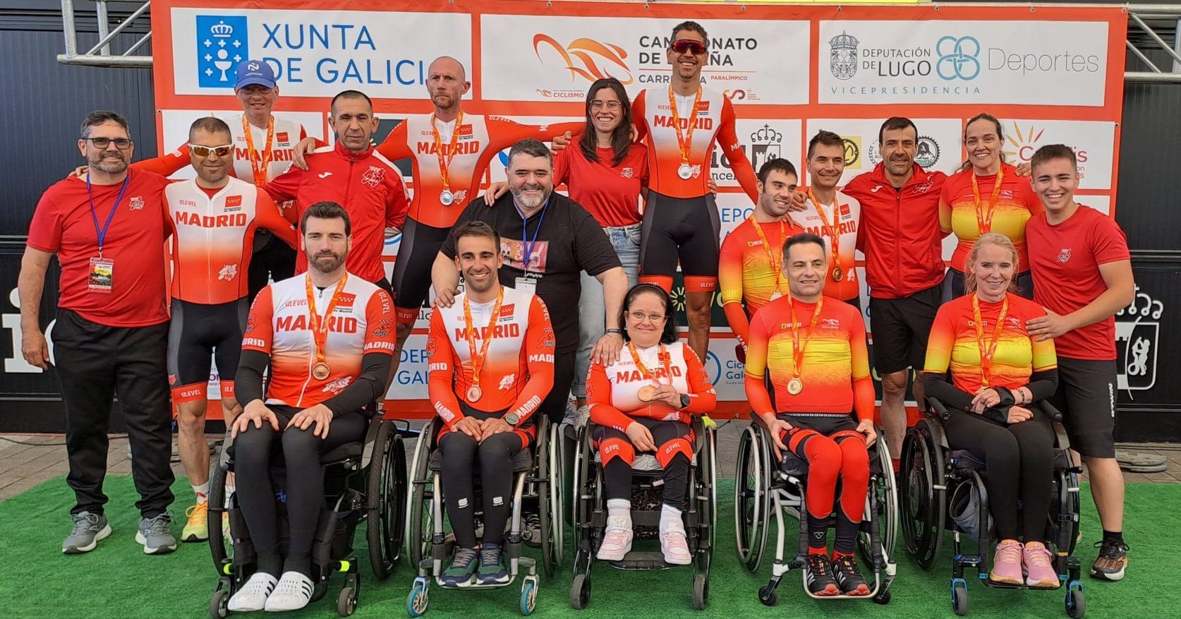 MADRID BRILLA EN LOS NACIONALES DE CICLISMO PARALÍMPICO EN CARRETERA