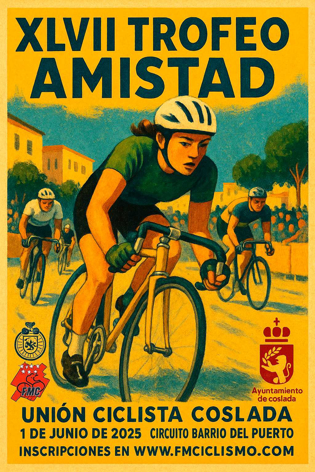 EL CICLISMO BASE LLEGA AL XLVII TROFEO AMISTAD EN COSLADA