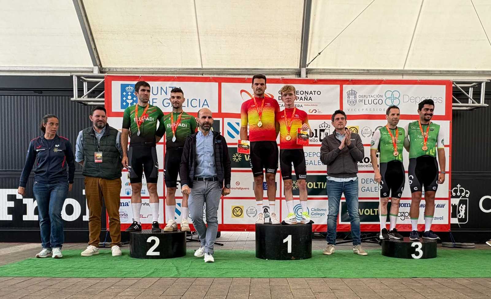 La selección de la Comunitat Valenciana arrasa en el Campeonato de España de Paraciclismo con 11 medallas