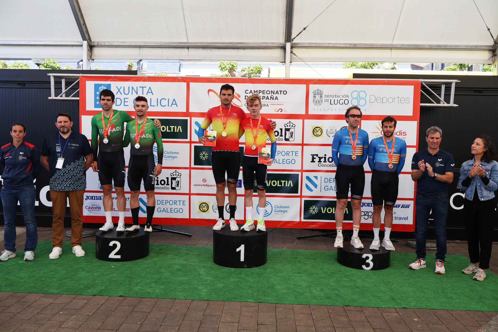 La selección de la Comunitat Valenciana arrasa en el Campeonato de España de Paraciclismo con 11 medallas