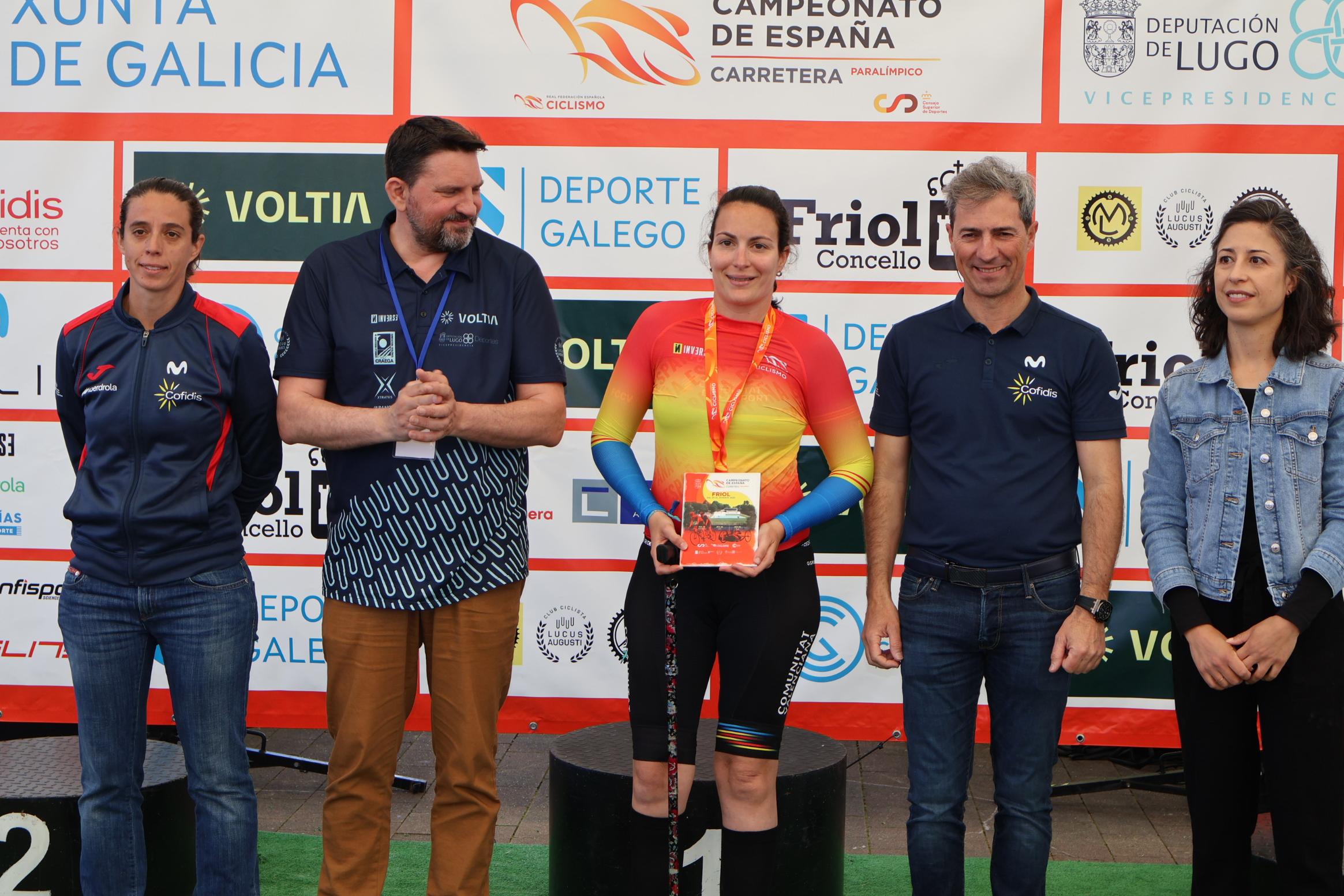 La selección de la Comunitat Valenciana arrasa en el Campeonato de España de Paraciclismo con 11 medallas