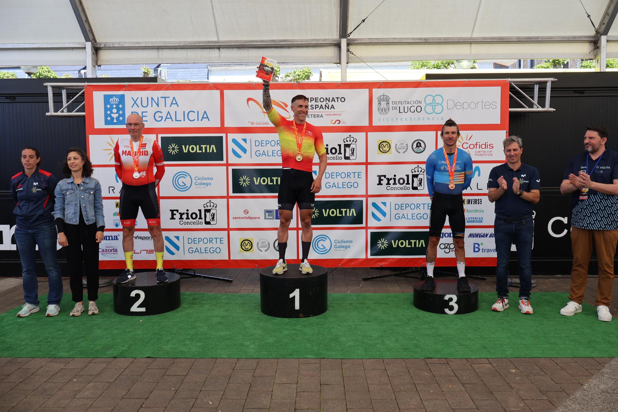 La selección de la Comunitat Valenciana arrasa en el Campeonato de España de Paraciclismo con 11 medallas