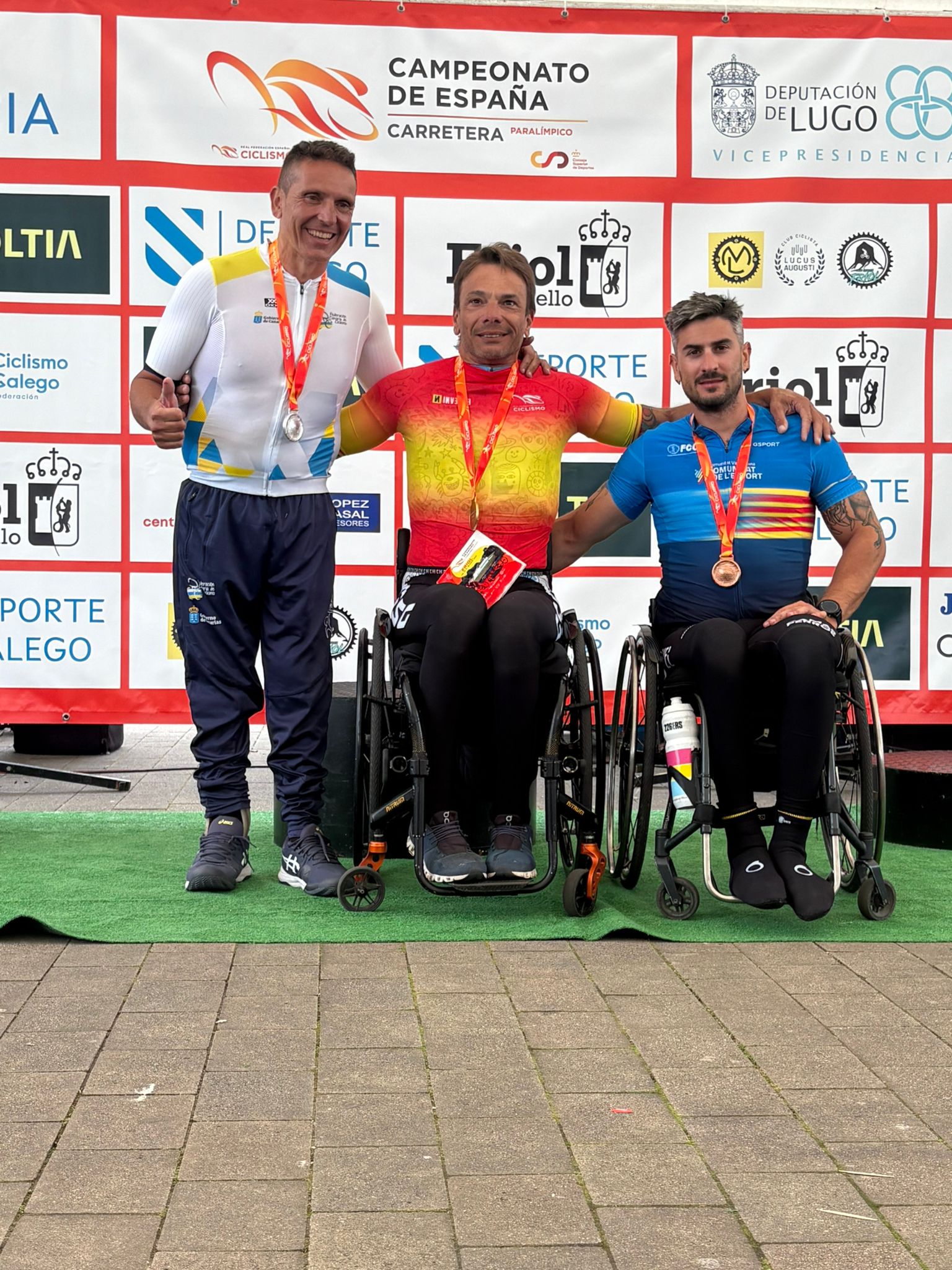 La selección de la Comunitat Valenciana arrasa en el Campeonato de España de Paraciclismo con 11 medallas