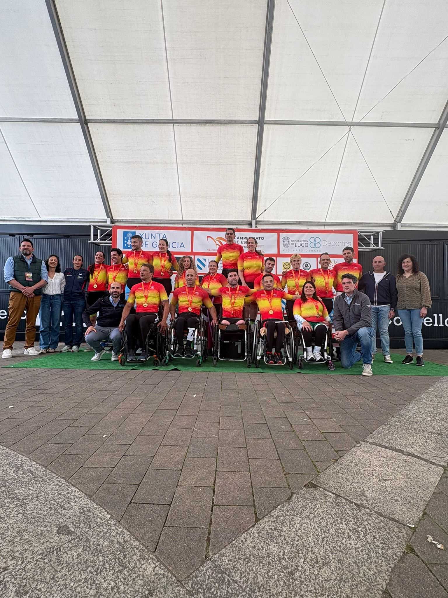 La selección de la Comunitat Valenciana arrasa en el Campeonato de España de Paraciclismo con 11 medallas