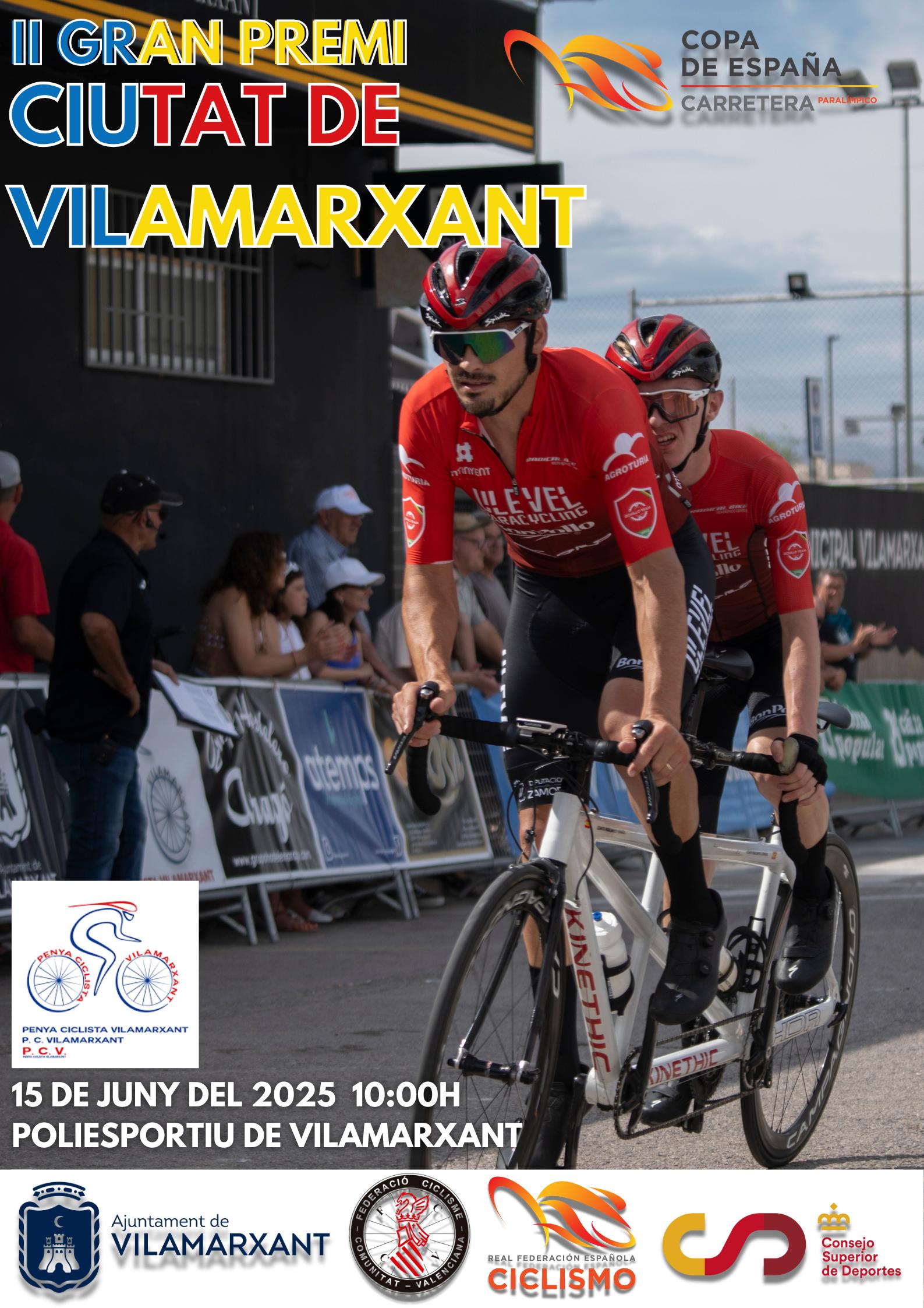 Abiertas las inscripciones para el Campeonato Autonómico de Paraciclismo en Carretera