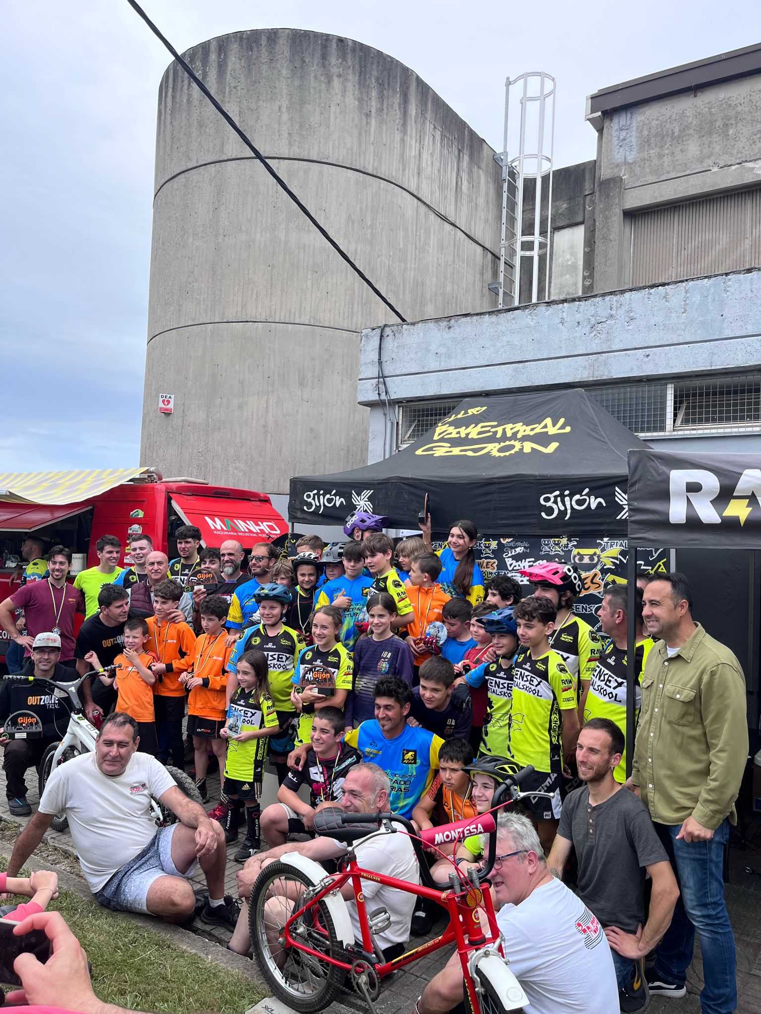 Éxito en Gijón en el arranque de la Copa de Asturias de Trial Bici 2025