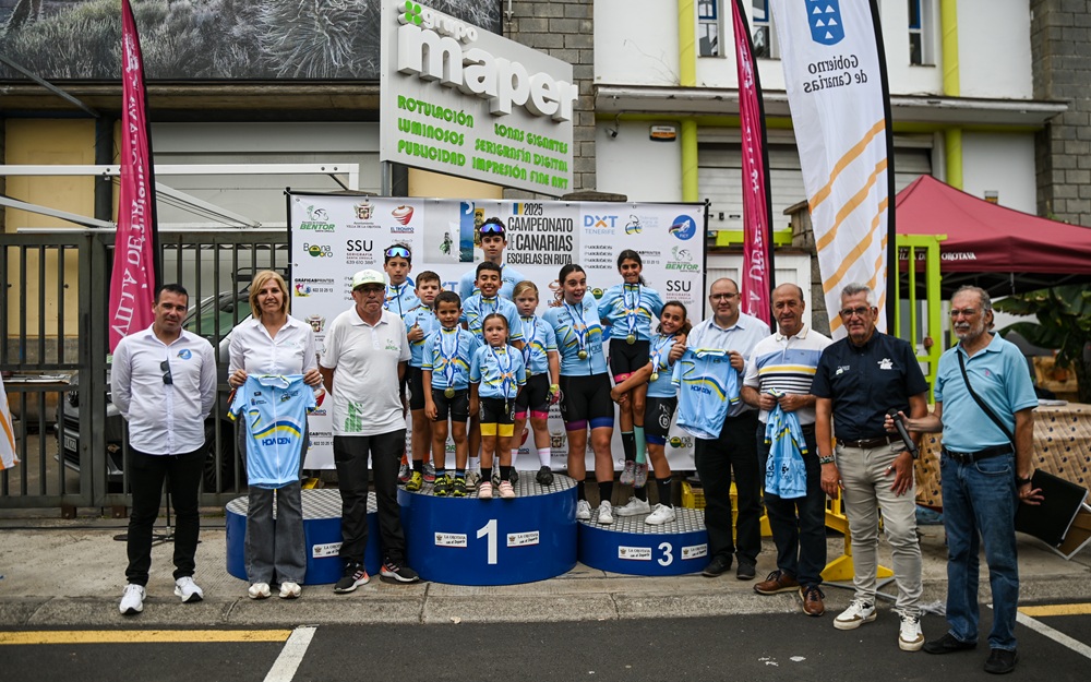 Clasificaxciones Campeonato de Canarias de Escuelas  de Ruta