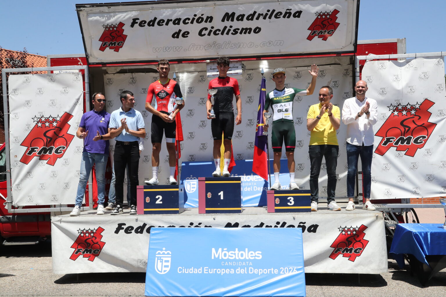 ÉXITO DE PARTICIPACIÓN Y ASISTENCIA EN EL I GP CICLISTA CIUDAD DE MÓSTOLES