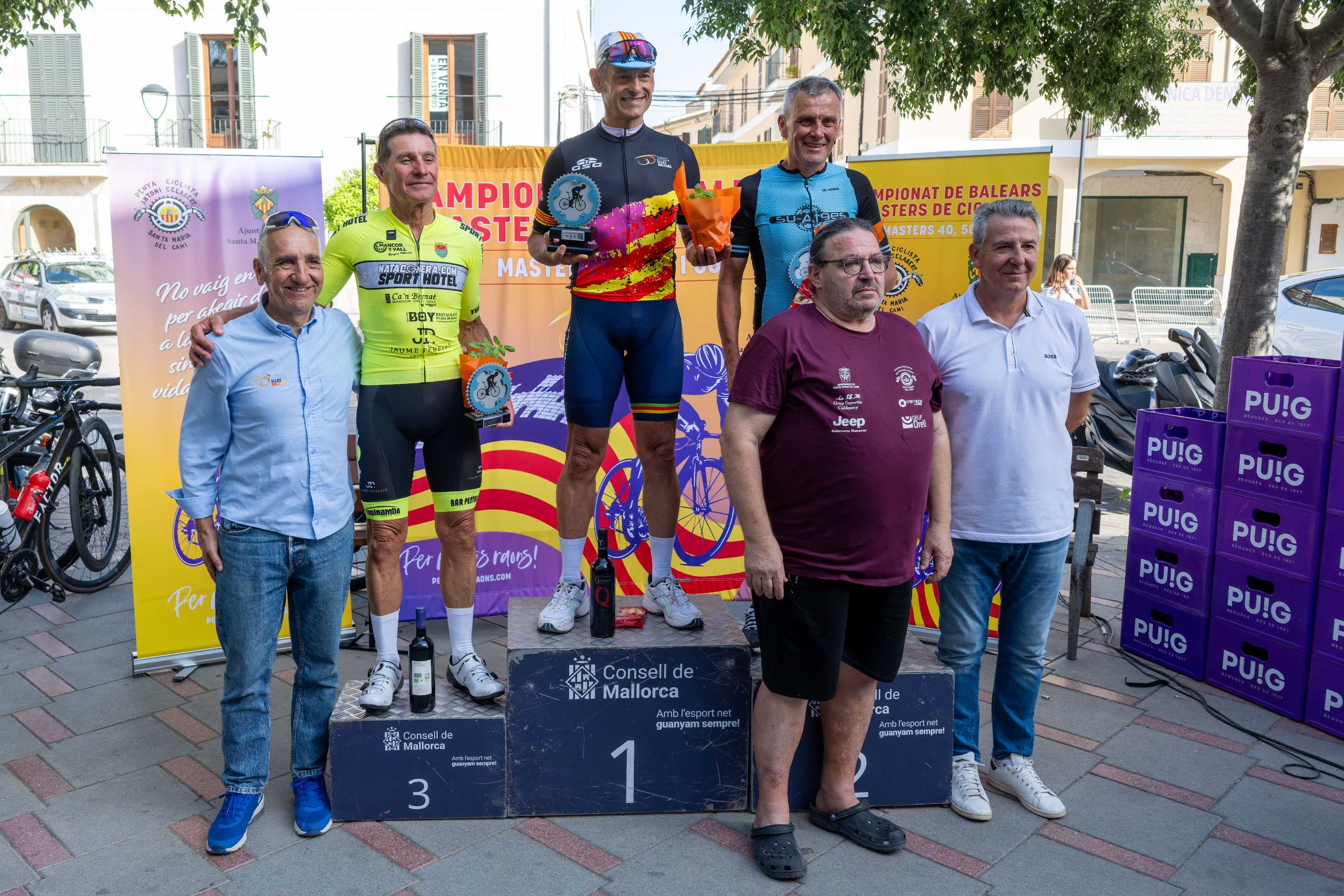 Campeonato de Baleares Másters 2025: una jornada marcada por el calor extremo