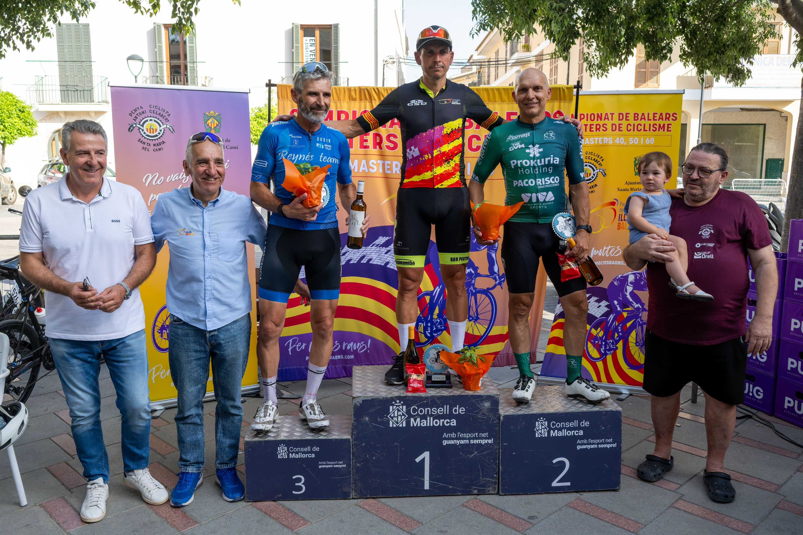 Campeonato de Baleares Másters 2025: una jornada marcada por el calor extremo