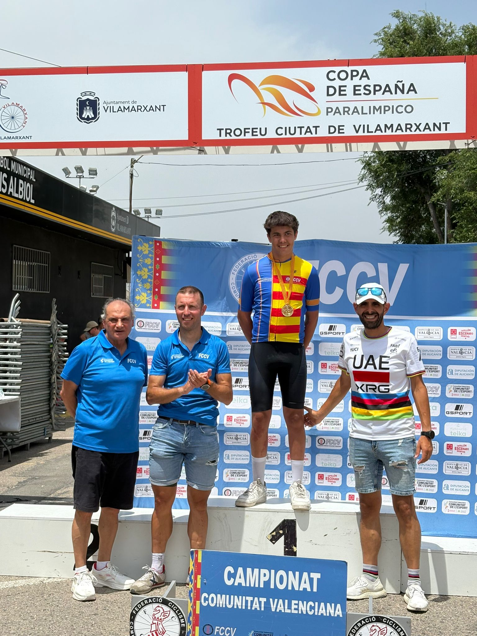 Vilamarxant corona a los nuevos campeones autonómicos y pone fin a la Copa de España de Paraciclismo en Carretera